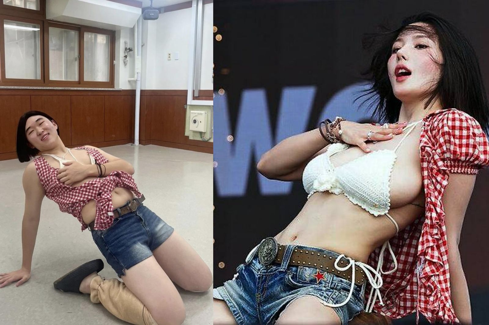 韓國惡搞畢業照又來了！　「水彈女神」權恩妃、JYP濕身秀爆笑神還原