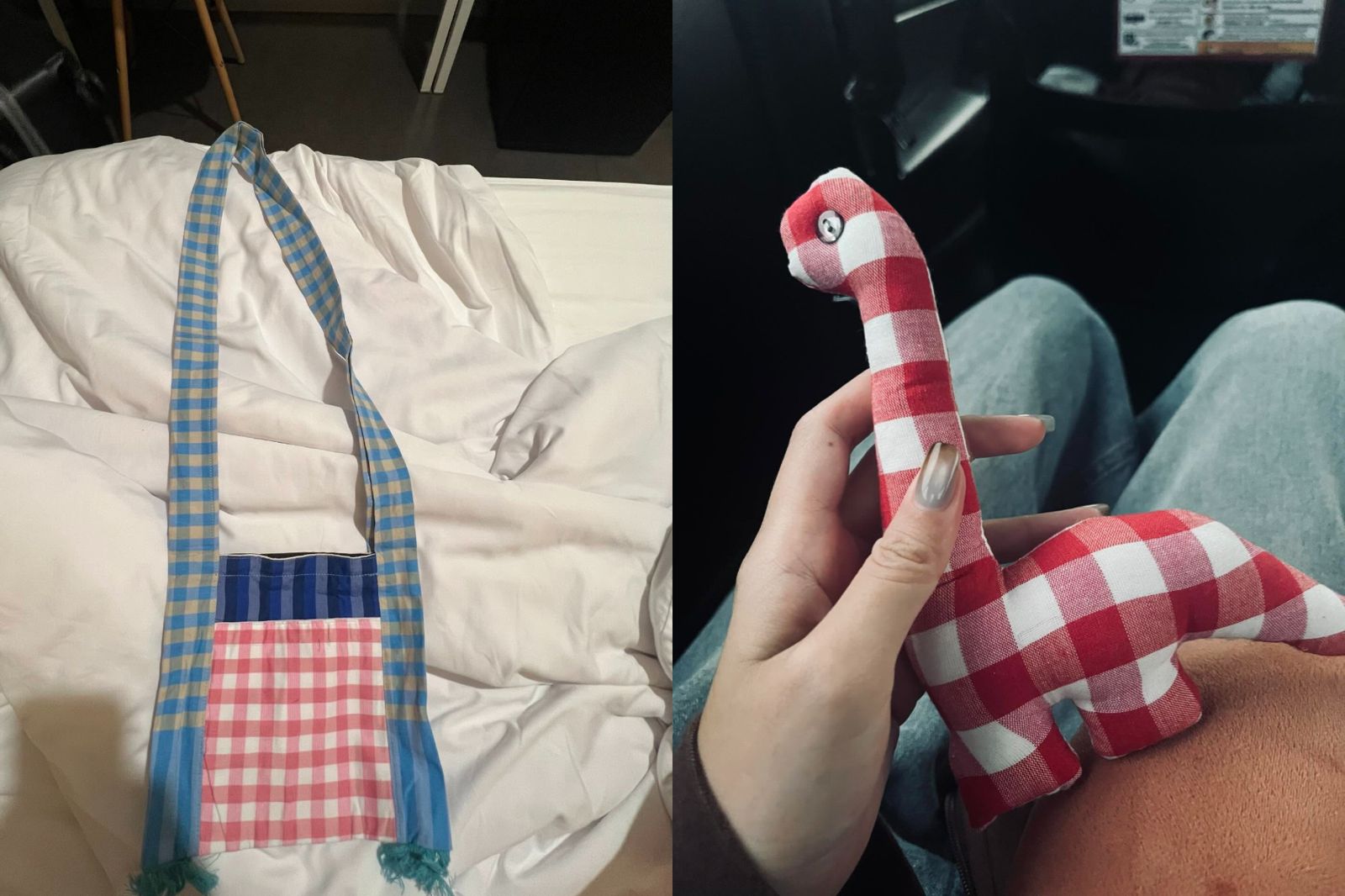 網友分享自己在泰國機場領到的紀念品。圖/翻攝自threads