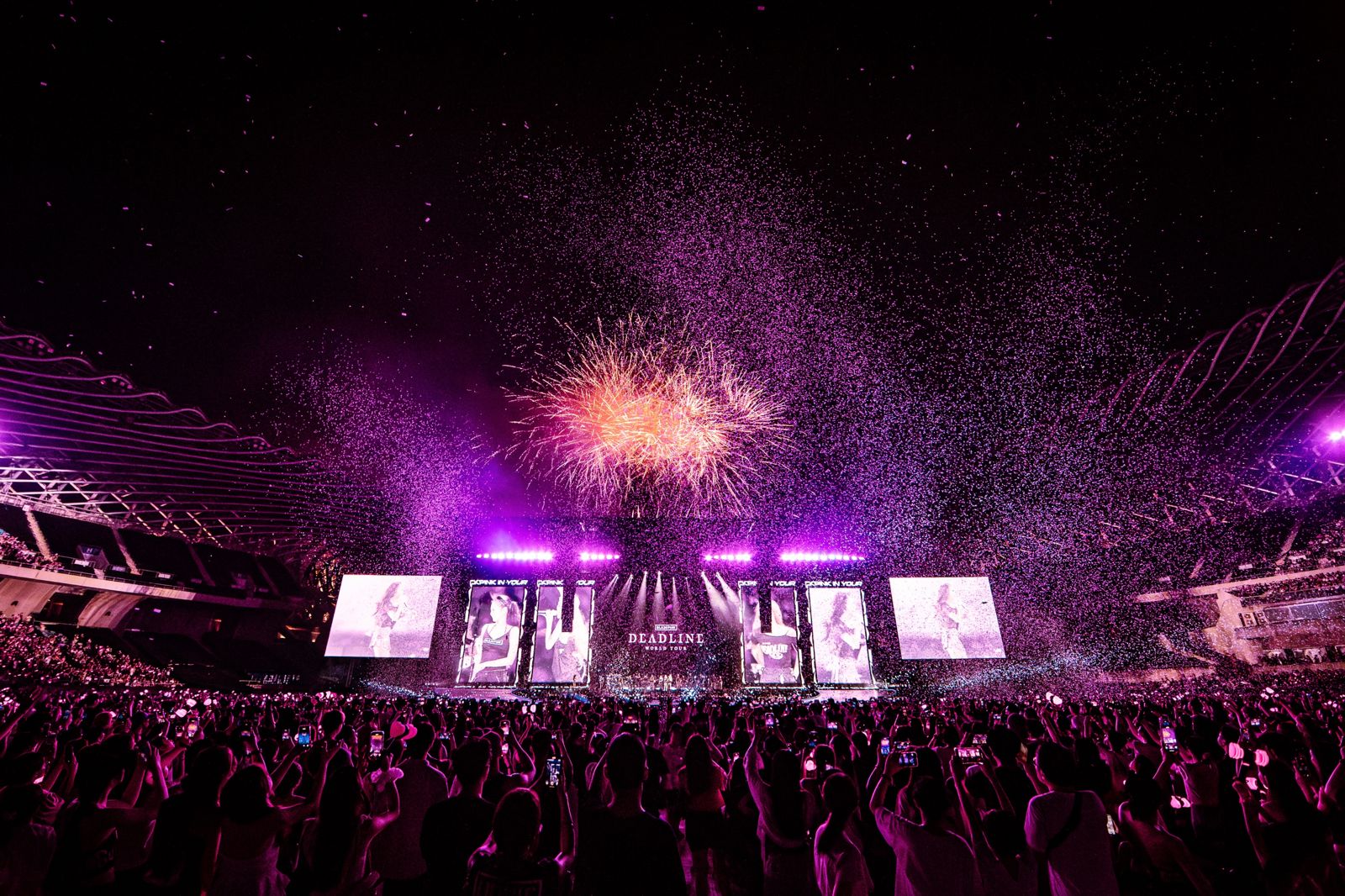 BLACKPINK兩晚共吸引逾10萬人朝聖。 Live Nation Taiwan提供
