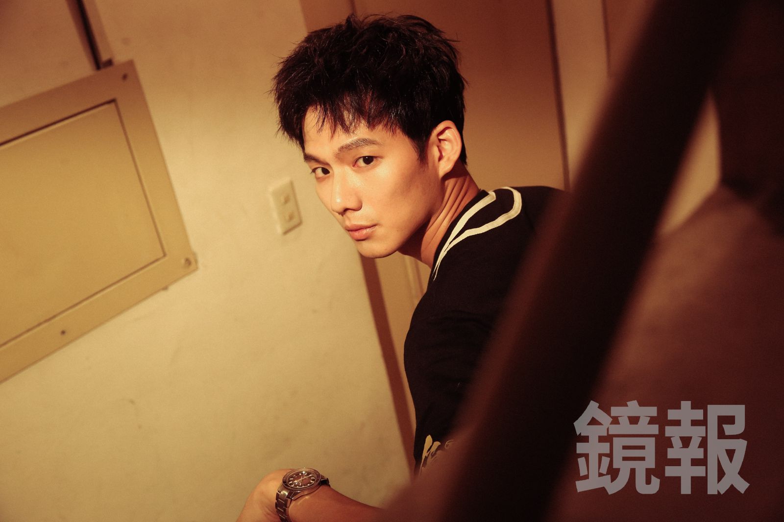 吳念軒承認目前台灣演藝圈,30歲上下的男演員競爭激烈。李鍾泉攝