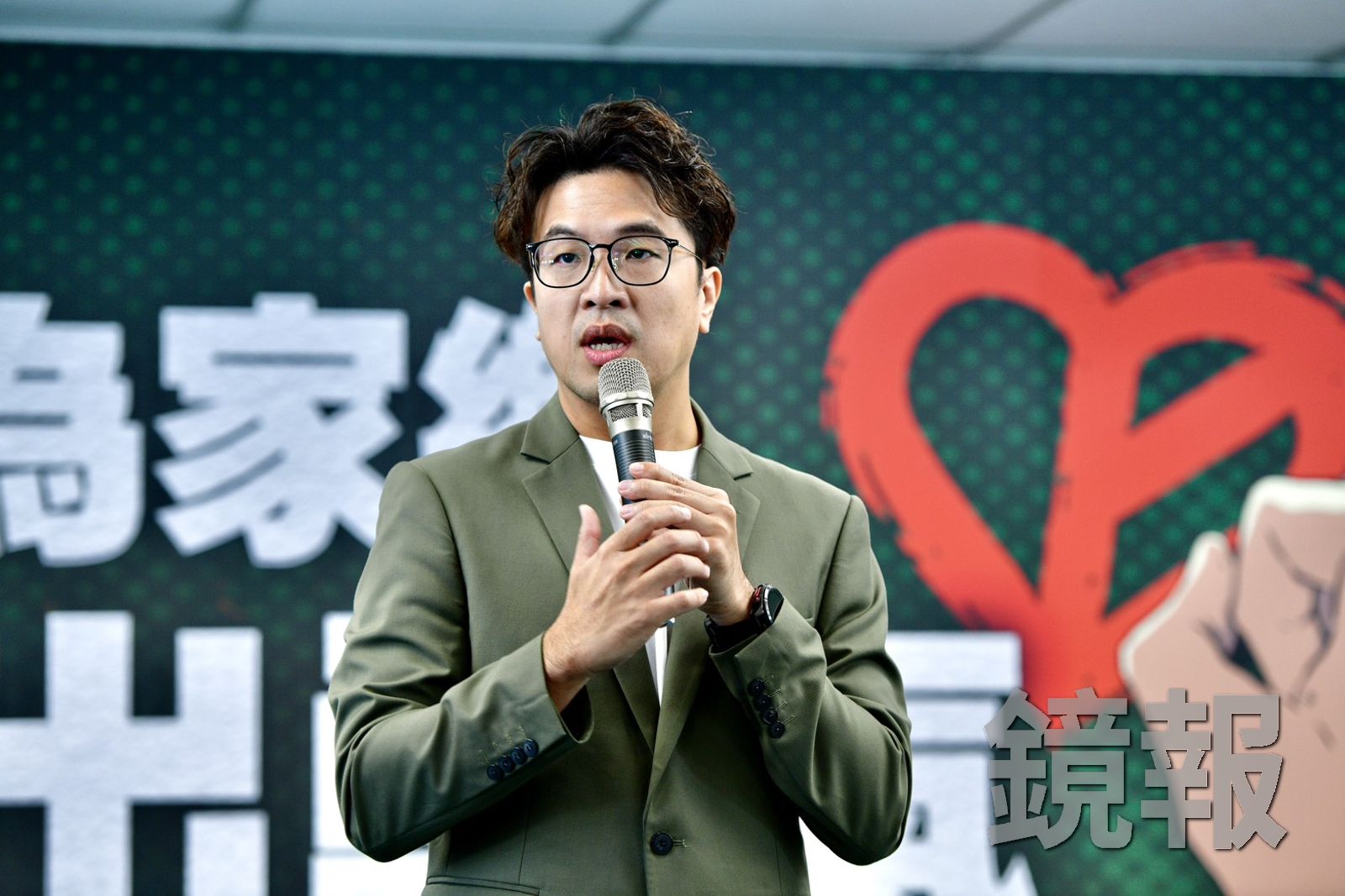 對於電視辯論的準備,民進黨台北市長參選人沈伯洋說,因辯論有時間限制,自己要練習在2、3分鐘內把事情說清楚。攝影李智為