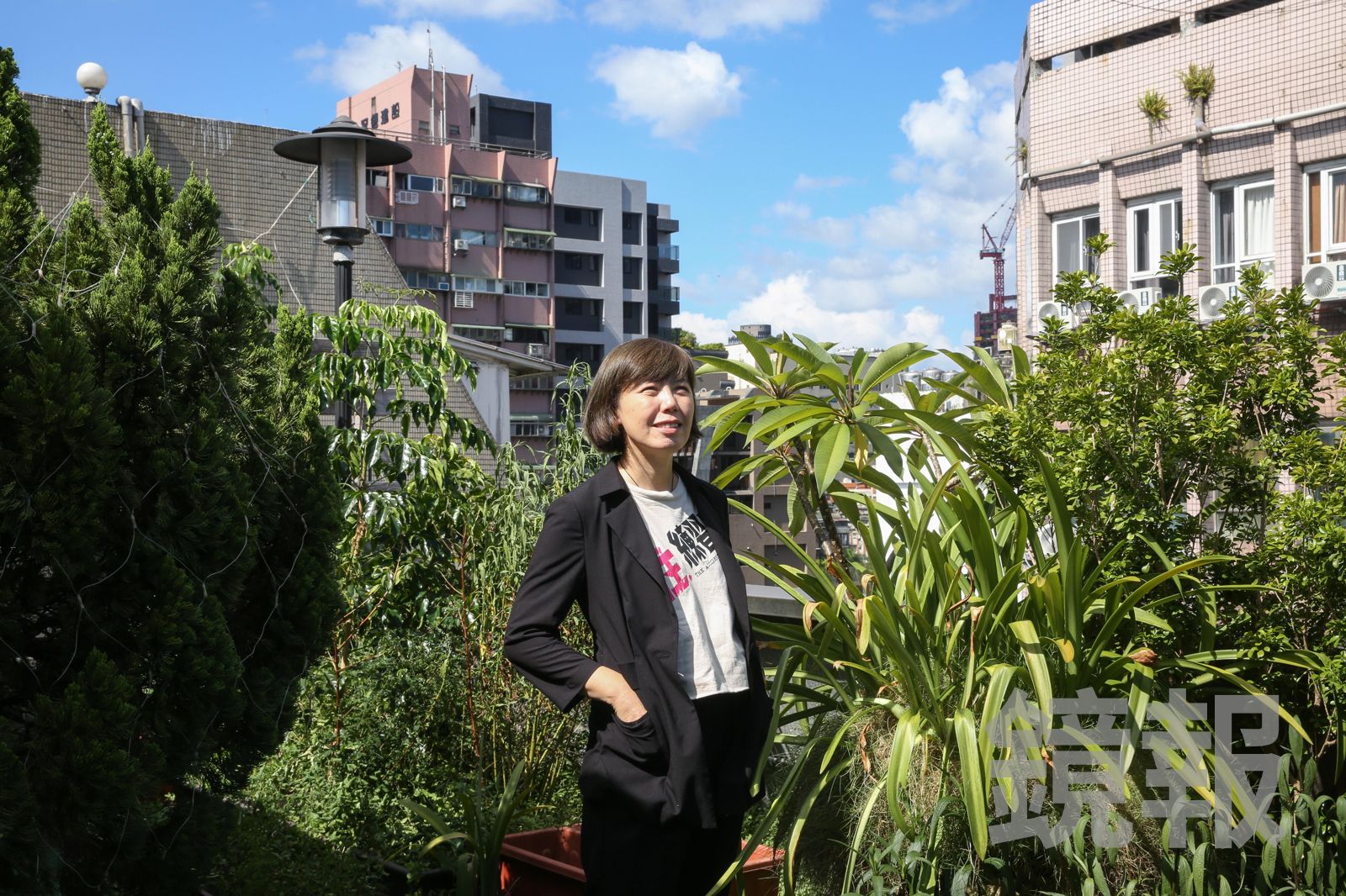 楊正欣家人多是藍營,她與非同溫層的家人對話,都以「討論事件」來突破盲點。董孟航攝