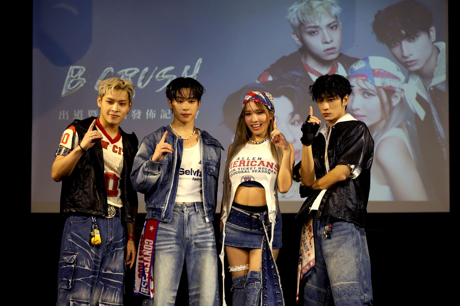 《原子少年2》《菱格世代》《大學聲》成員組新團 「B CRUSH」唯一女團員下樓梯都有人扶