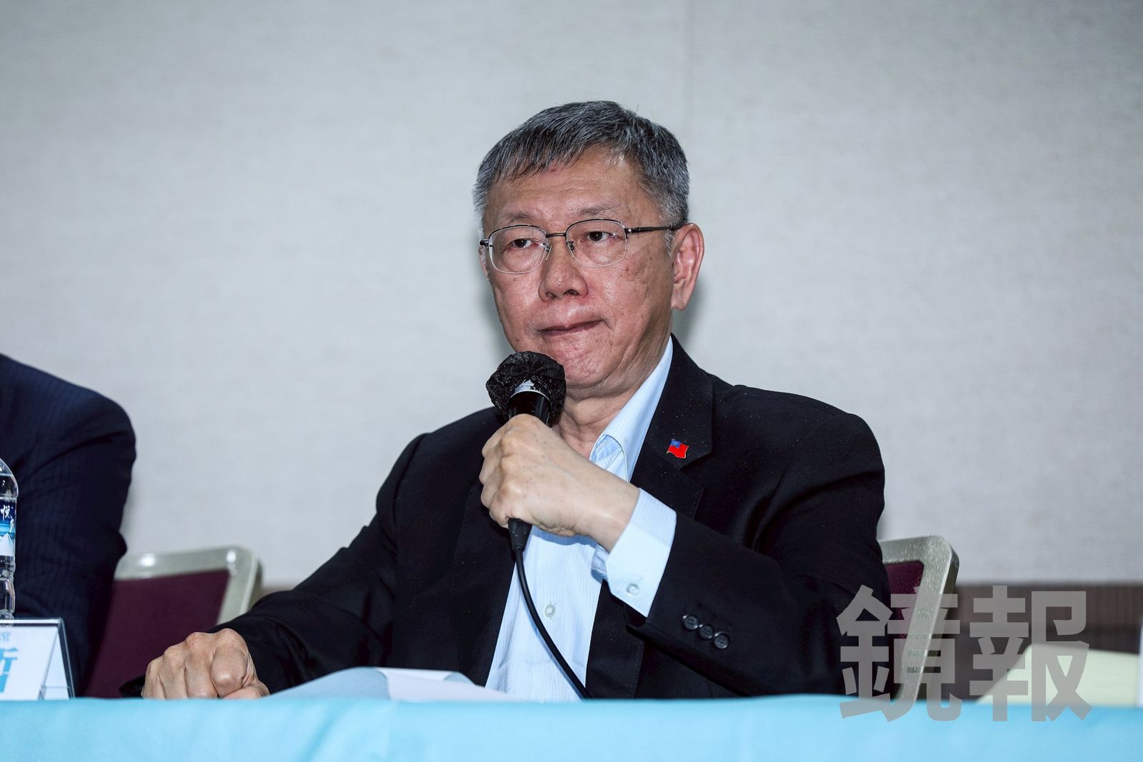 柯文哲不忍了!怒喊「賴清德,我絕對不會投降」 現場小草超激動