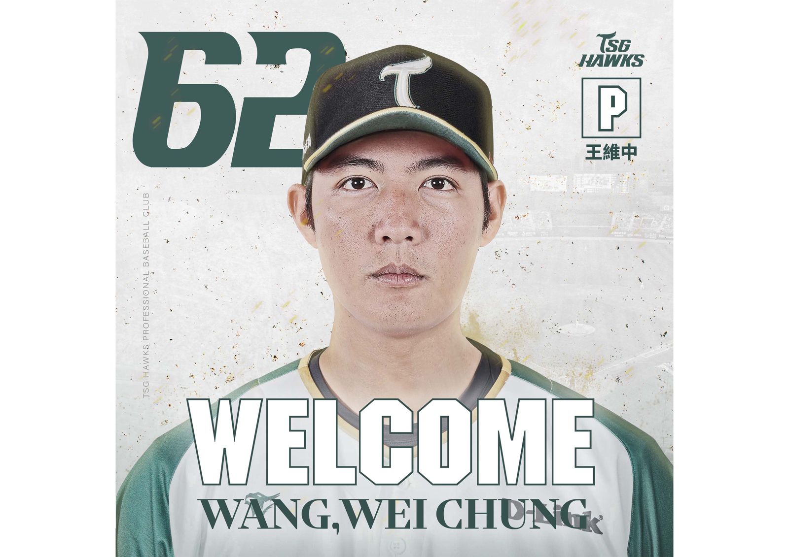 台鋼雄鷹宣布王維中加盟　兄弟檔再聚首「做伙拚」