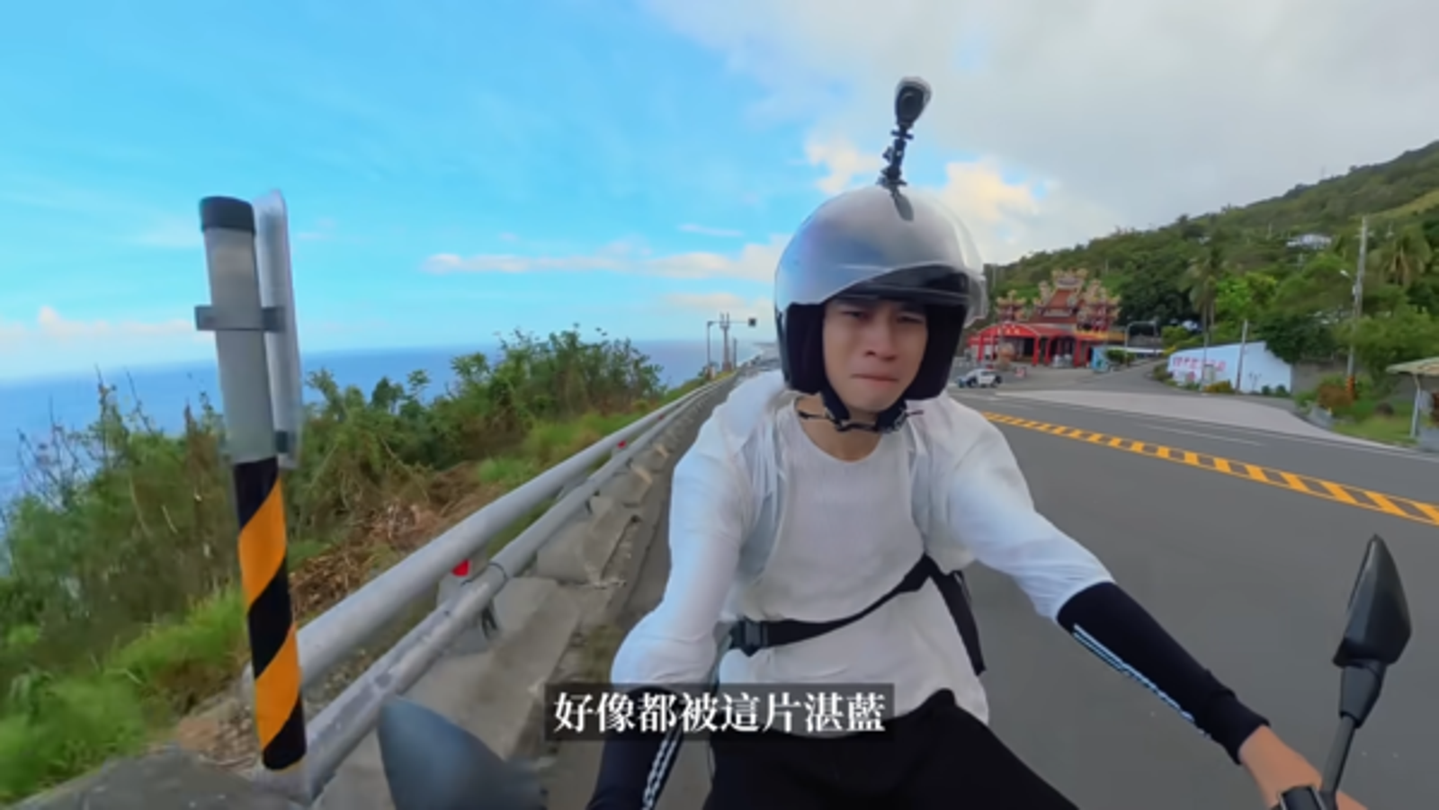 Andy環島崩潰：老天爺整我！路人「1句話」他秒哽咽