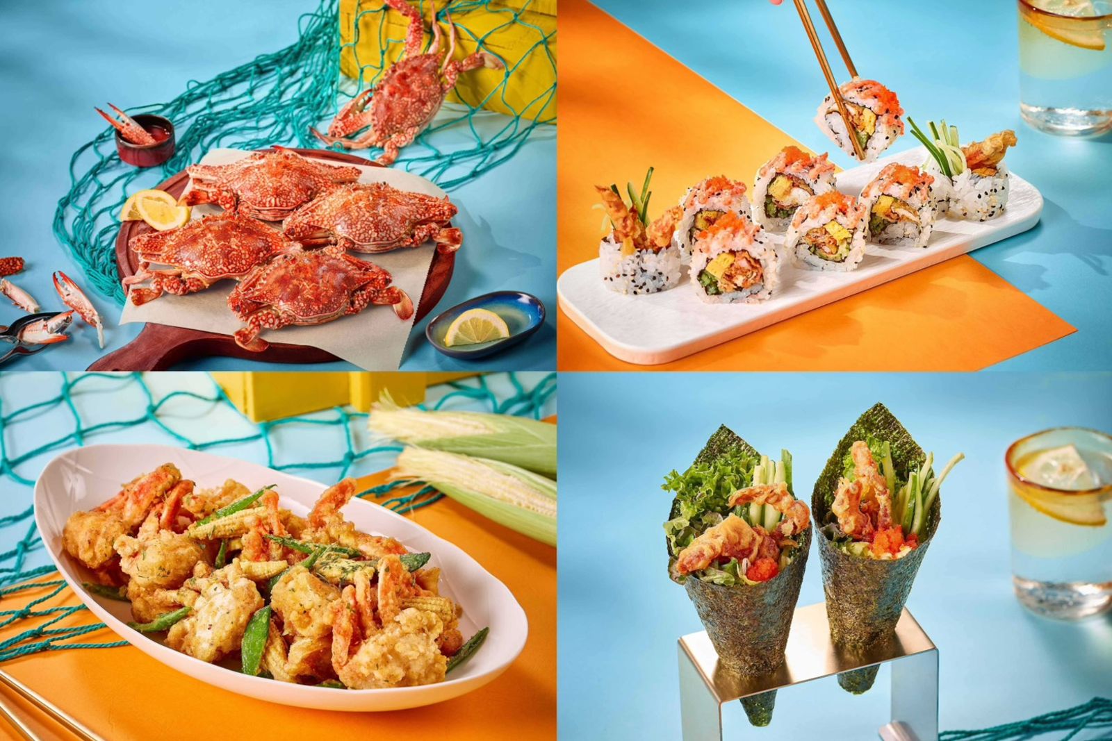 海鮮控吃起來！饗食天堂6道花蟹、軟殼蟹限定料理吃到爽