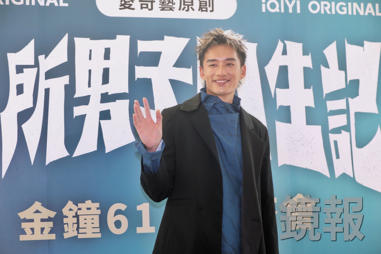 陳澤耀特地改機票留台灣，期盼敲響金鐘。攝影林煒凱