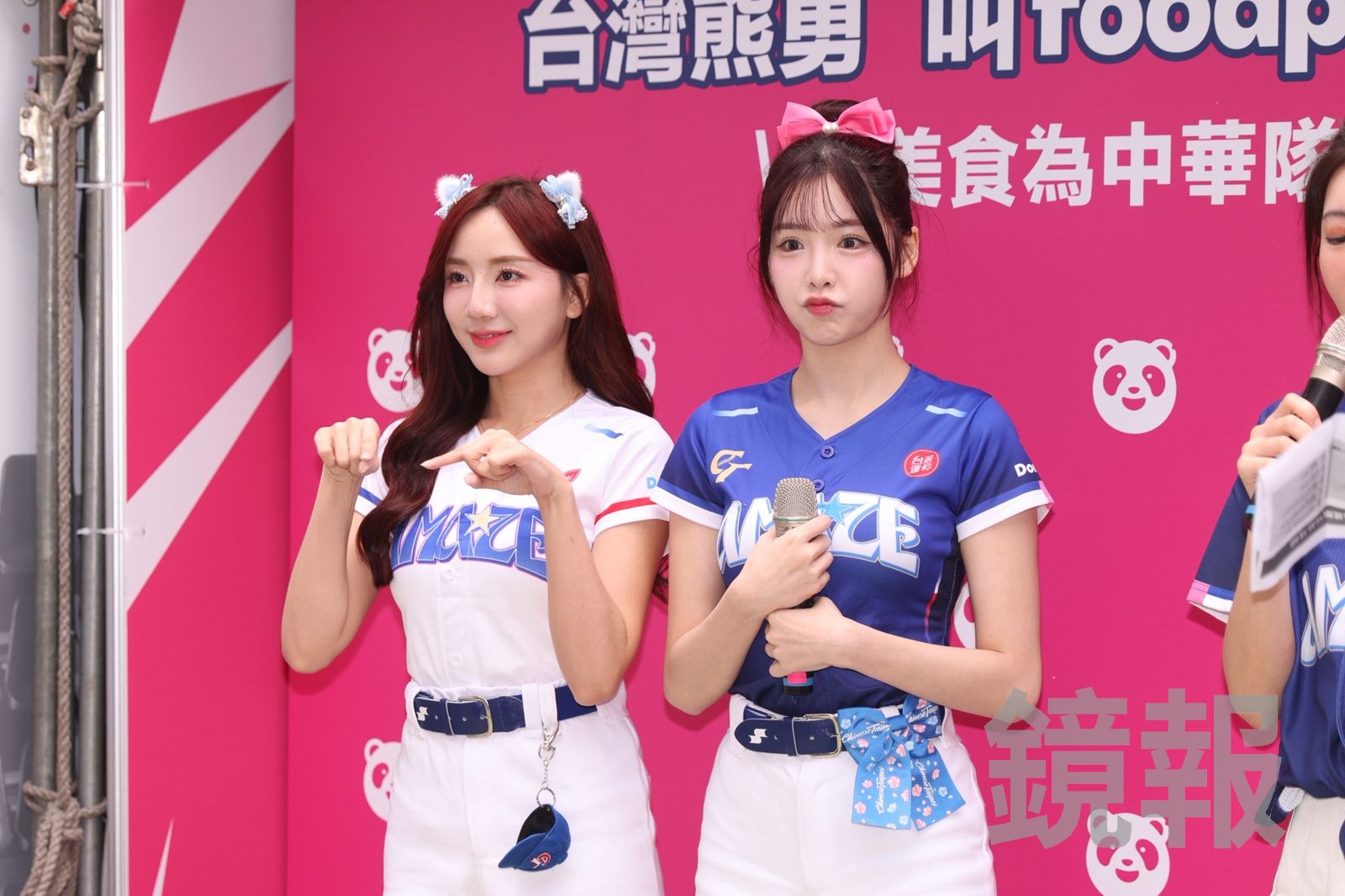 啦啦隊女神沛沛看陳傑憲被打傷「嚇到嘴巴合不起來」　看球迷信「曾站在熱水器前」等攻勢