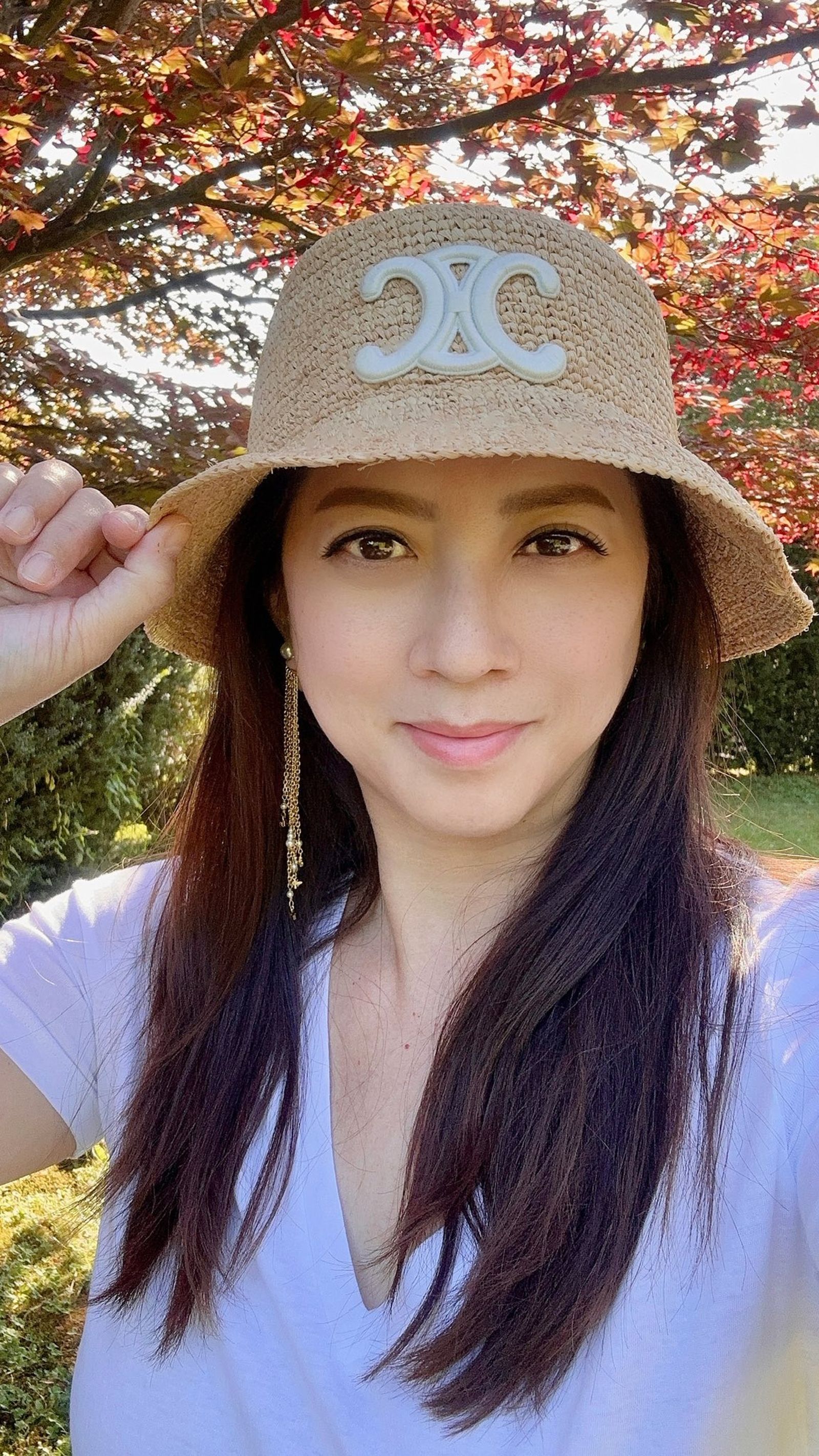 郭靜純很滿意在溫哥華的生活。翻攝臉書