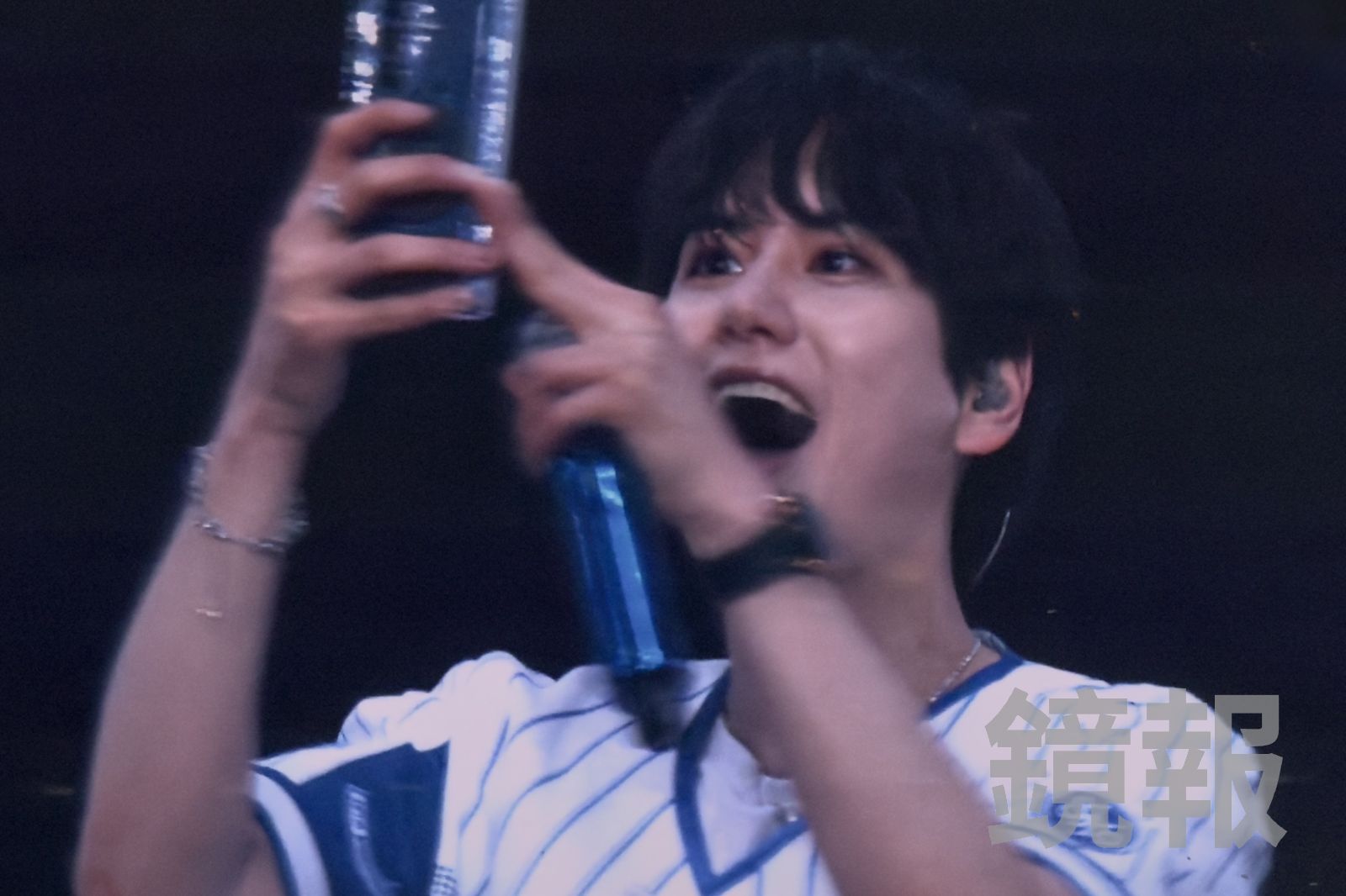 圭賢拍攝粉絲。讀者提供