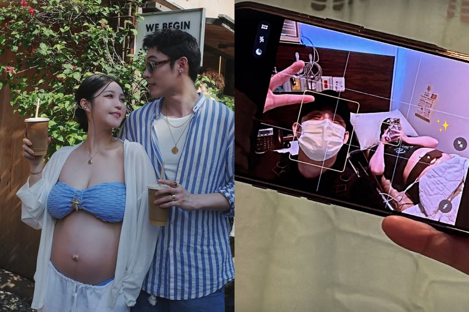 快訊／陳奕當爸了！曬牽手照報喜　娶「五分埔千金」紀曦晨5個月升格當父母