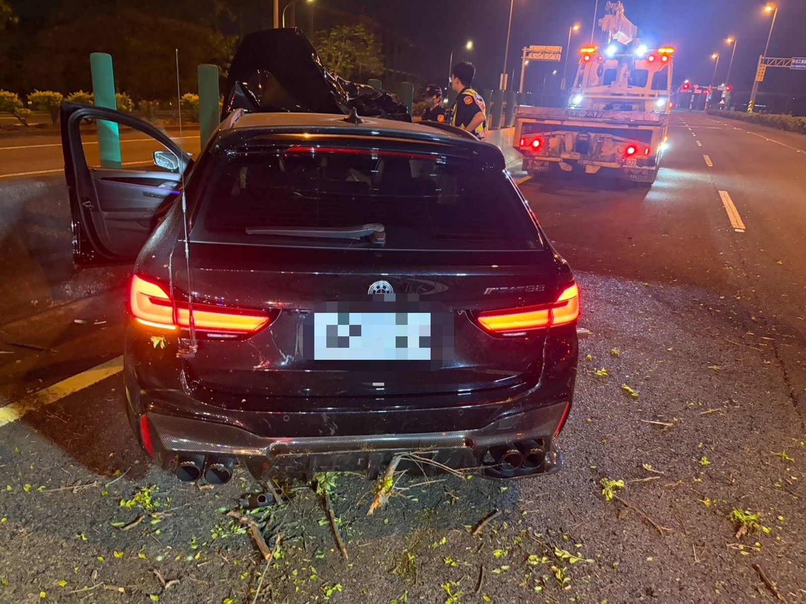 台南BMW男撞死賣魚二寶爸 棄車落跑20小時狼狽落網