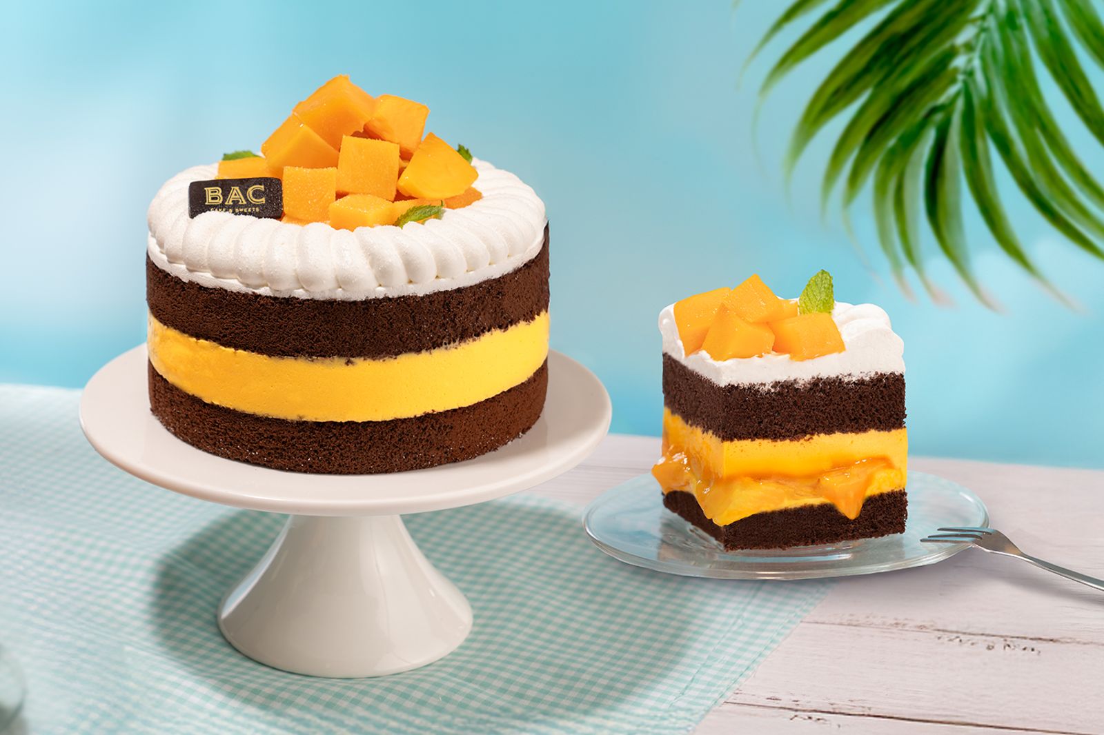 巧克力湯種戚風夾爆餡芒果流心！「BAC」這款父親節蛋糕很可以
