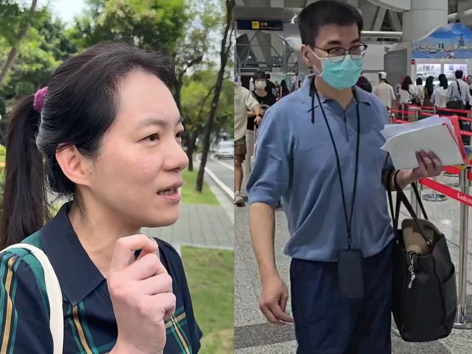 「16年女病患」身分曝!陳幸妤看機場照恍然大悟 趙建銘獄友小三也被掀了