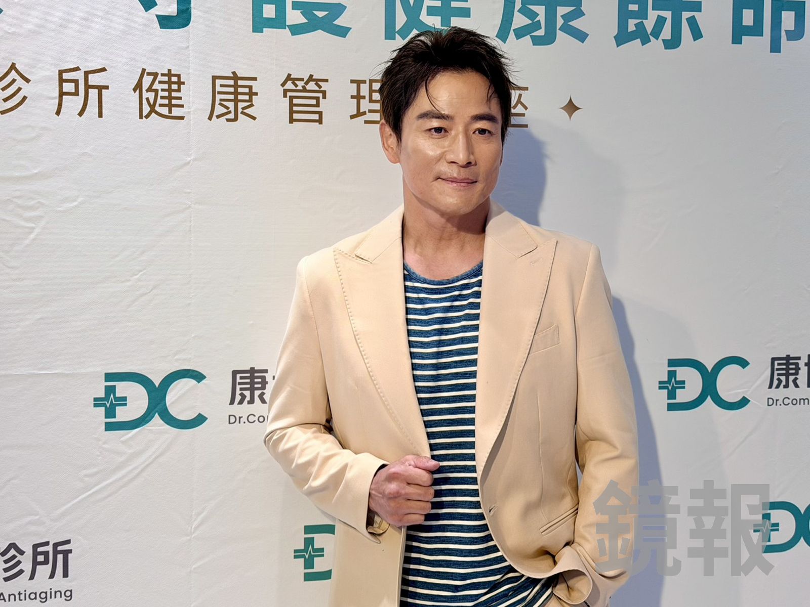 江宏恩出席健康論壇活動。杜沛學攝