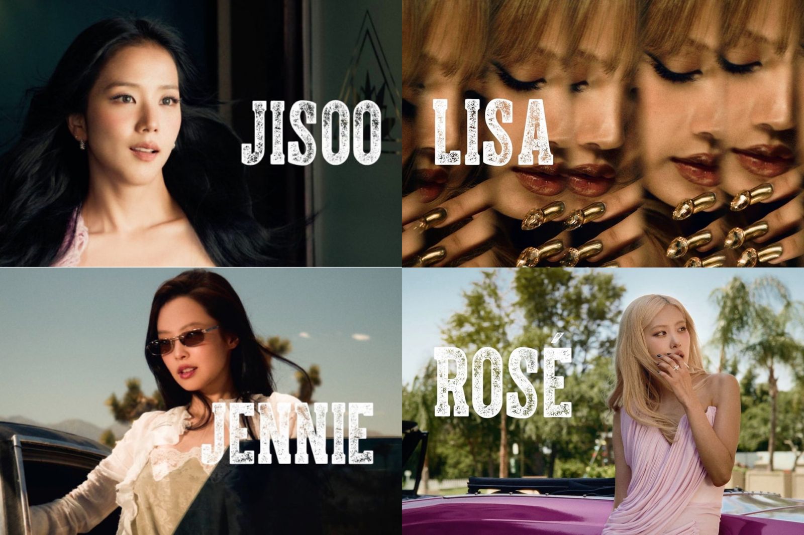 BLACKPINK沙漠奔馳帥爆! 預告片正式曝光揭幕世巡