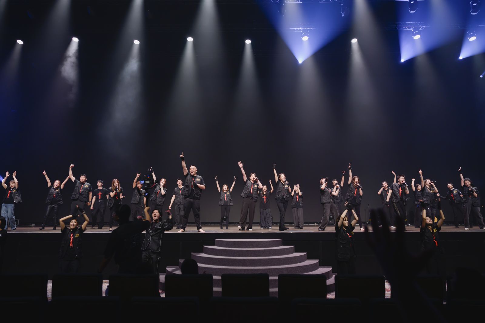 50位藝人表演。藝起發光Ｘ蒙福教會提供