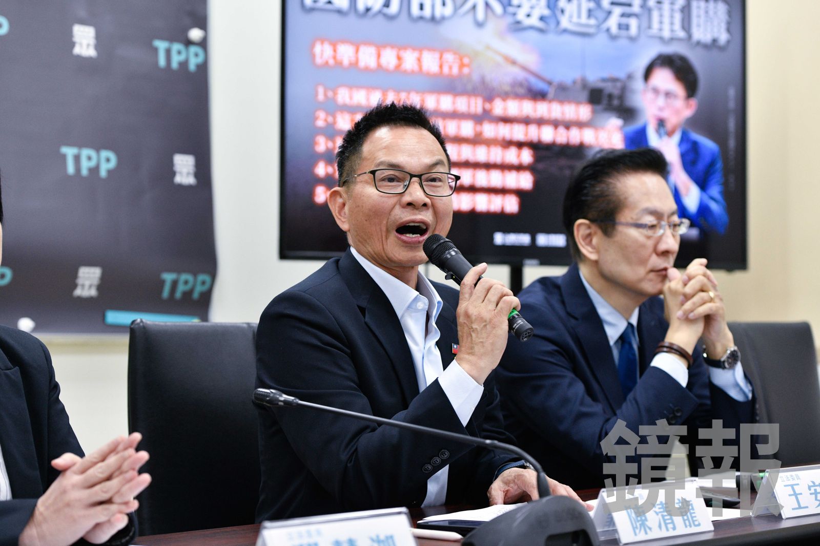 國民黨軍購特別條例拍板　陳清龍：會堅持民眾黨團版本從嚴審查