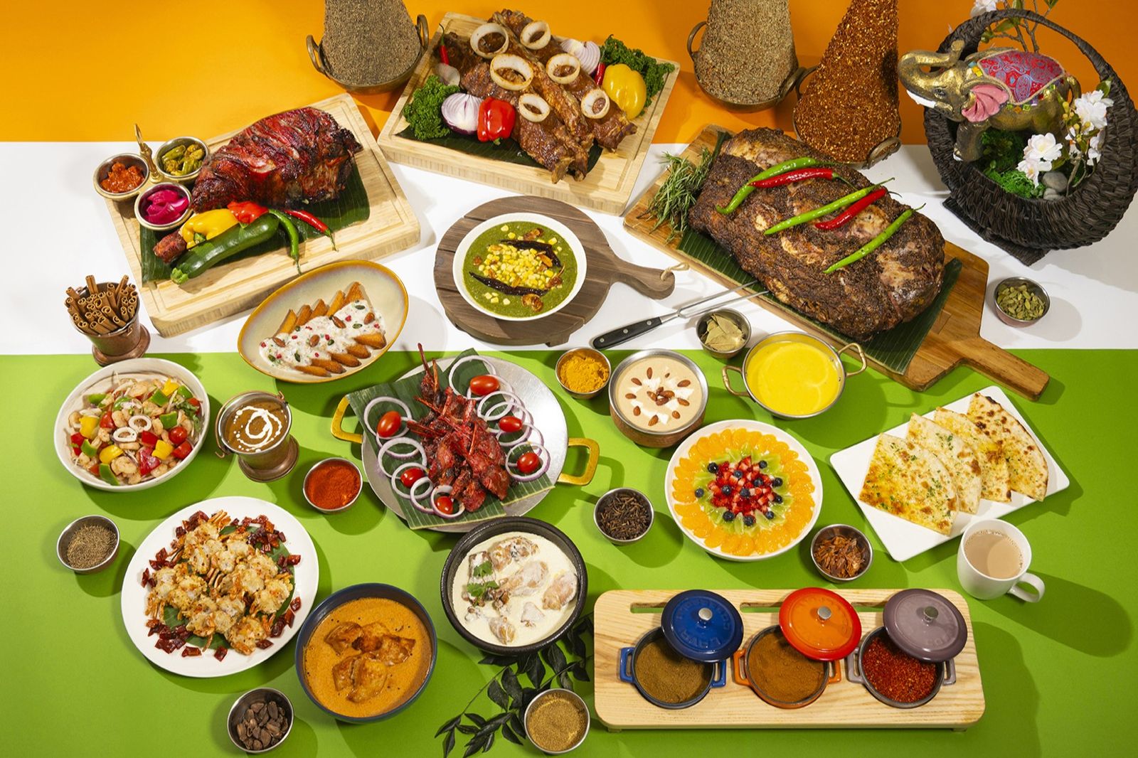 遠東Café推出20道印度香料菜!從街邊美食吃到皇宮料理