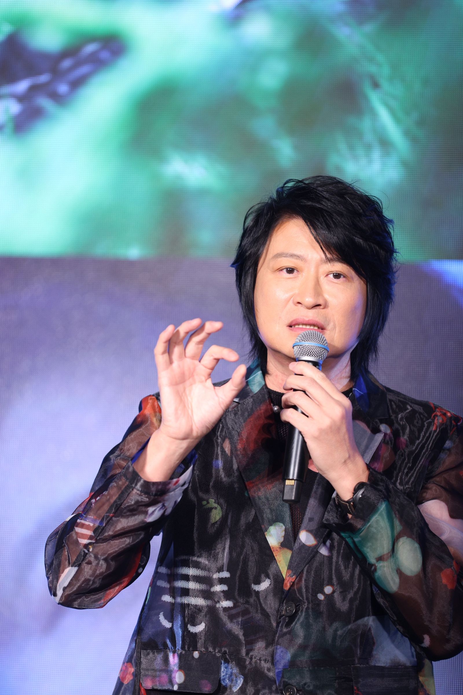 游鴻明13日出席演唱會記者會。劉耀勻攝