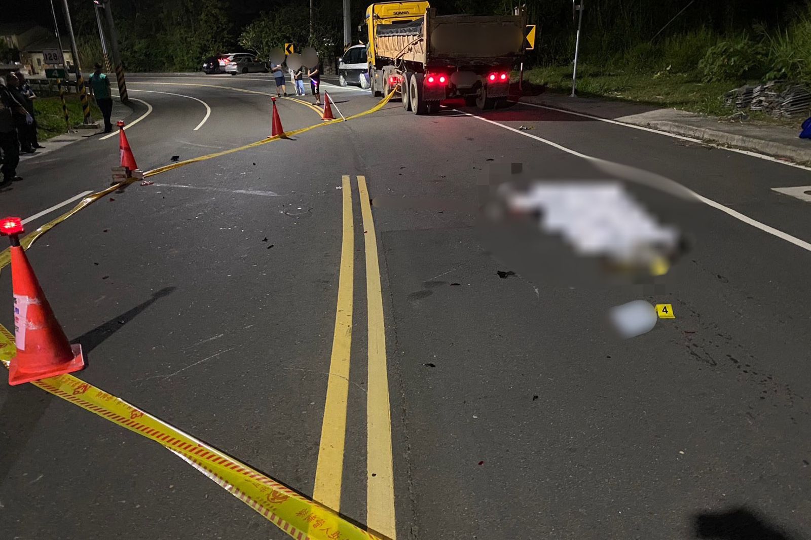 陳姓男大生騎機車從台中返回苗栗的宿舍,途中不幸車禍身亡。圖/民眾提供