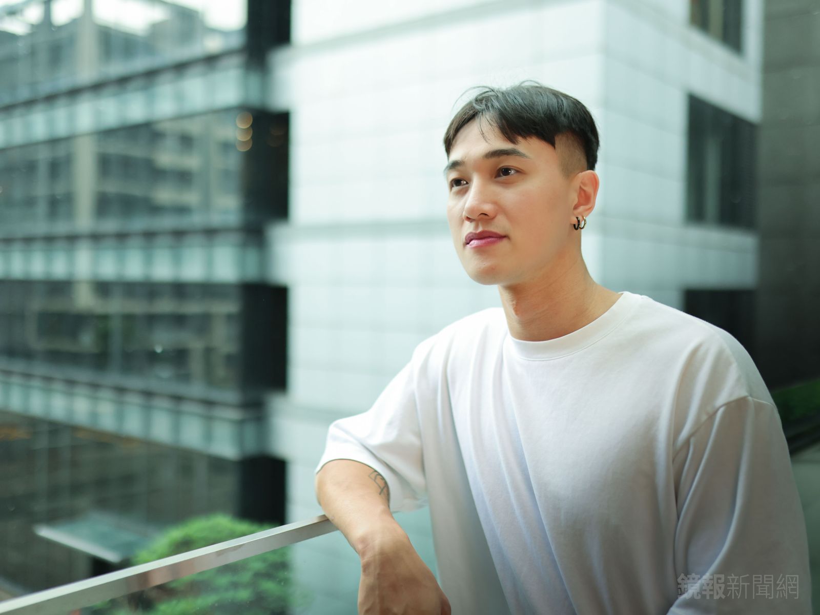 鄭煒與姿廷在節目中配對成功。劉耀勻攝