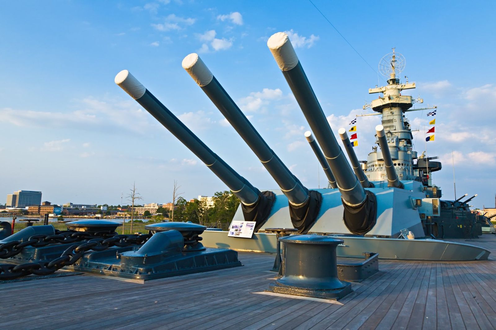 川普此時提出讓戰艦再度復活的想法，並非天馬行空，這背後有其理論與考量。圖片取自USS NORTH CAROLINA Battleship FB