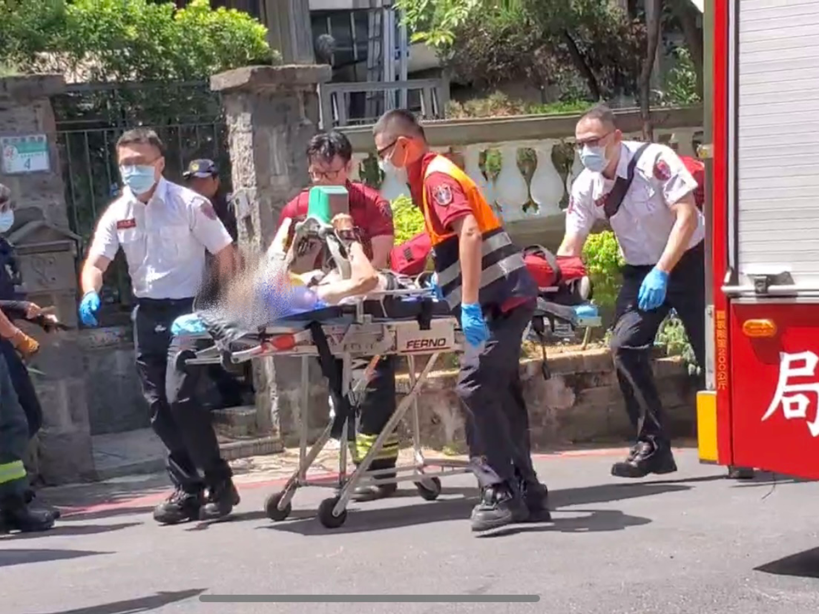 快訊/北市內湖捕蜂人卡樹上「無呼吸心跳」 消防吊掛救援送醫治療