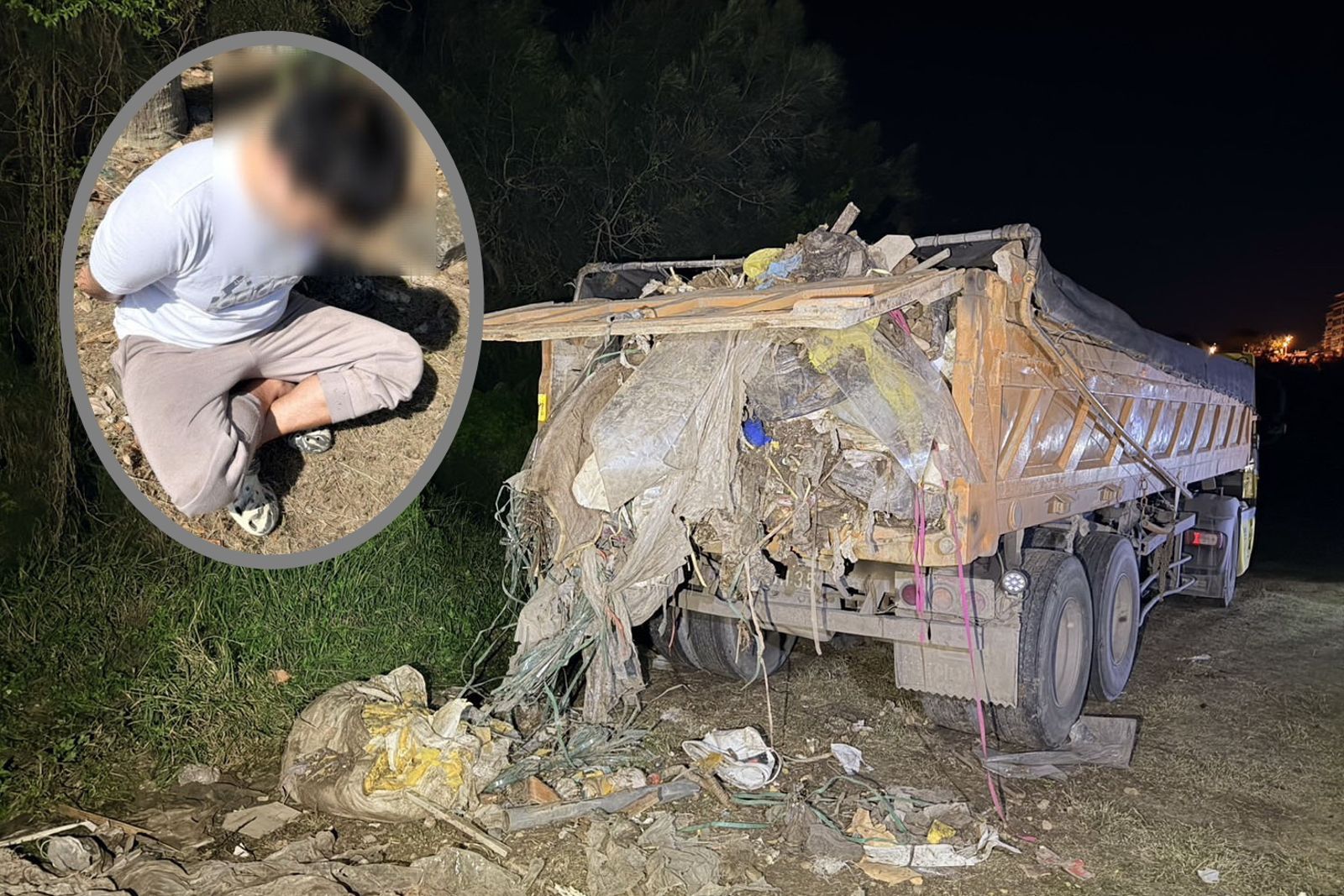 司機偷倒70噸廢棄物見警棄車逃　隔日竟「自投羅網」原因曝