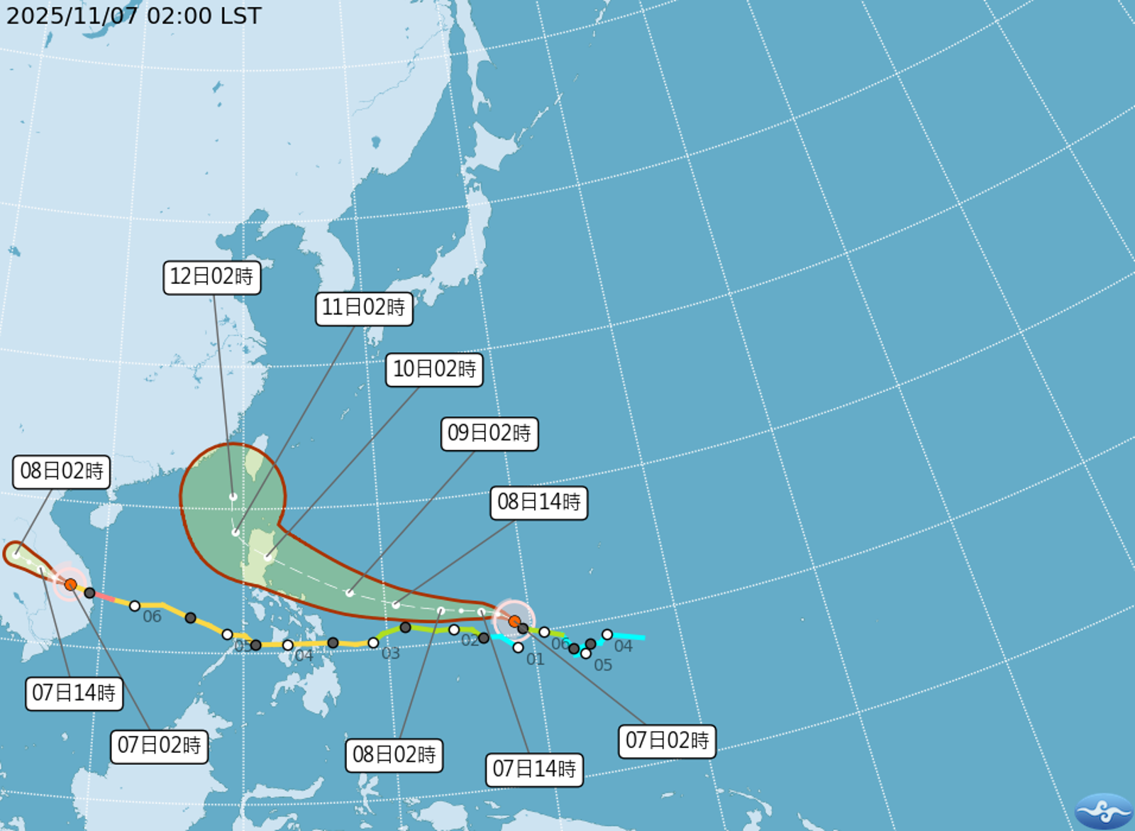 鳳凰北轉後恐直撲台灣!「這3天」暴風豪雨襲全台…專家示警:達強颱程度