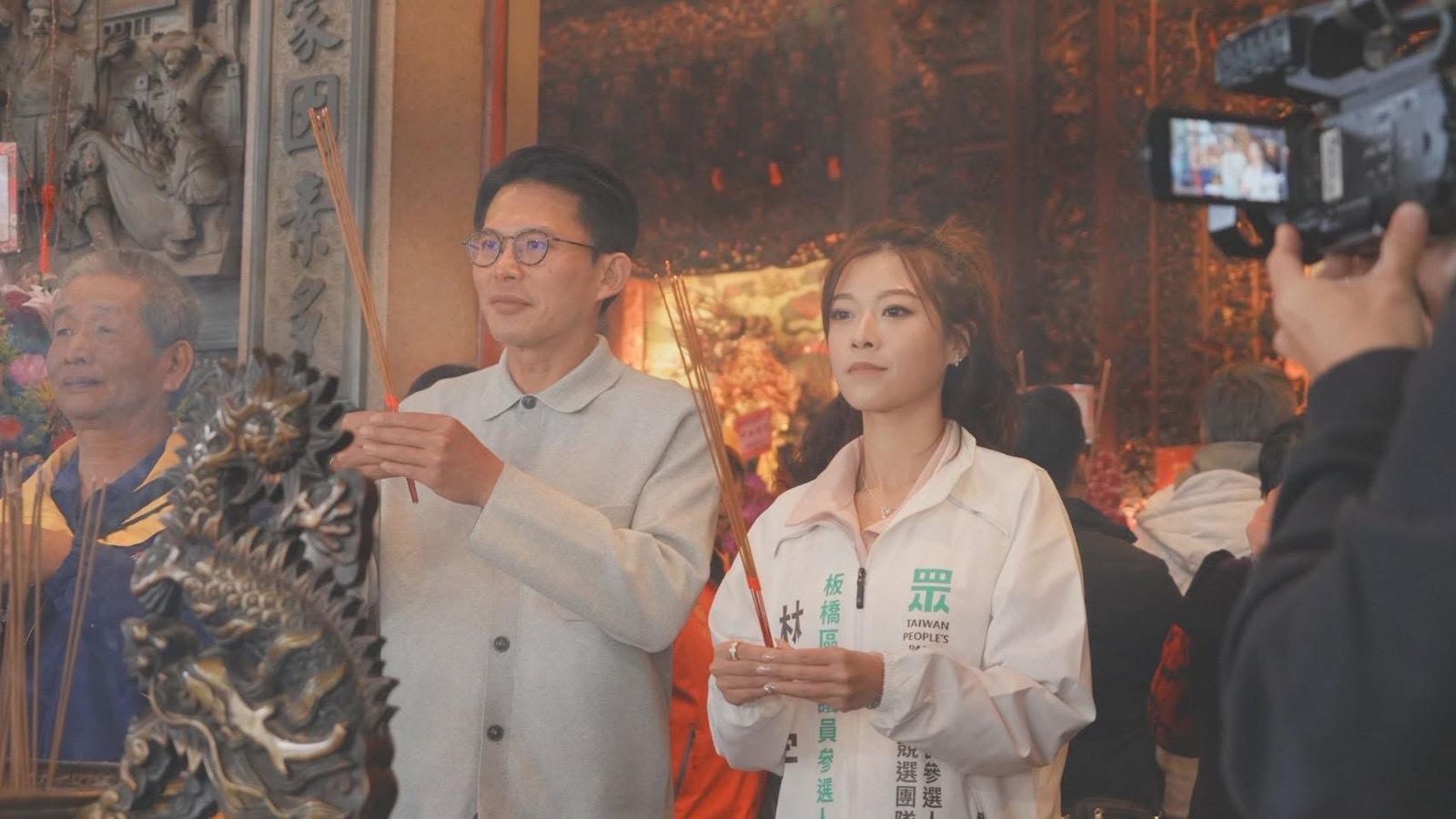 黃國昌遭嗆「超速仔」凶狠表情回擊民眾惹議 林子宇:祝新年快樂已是最大風度