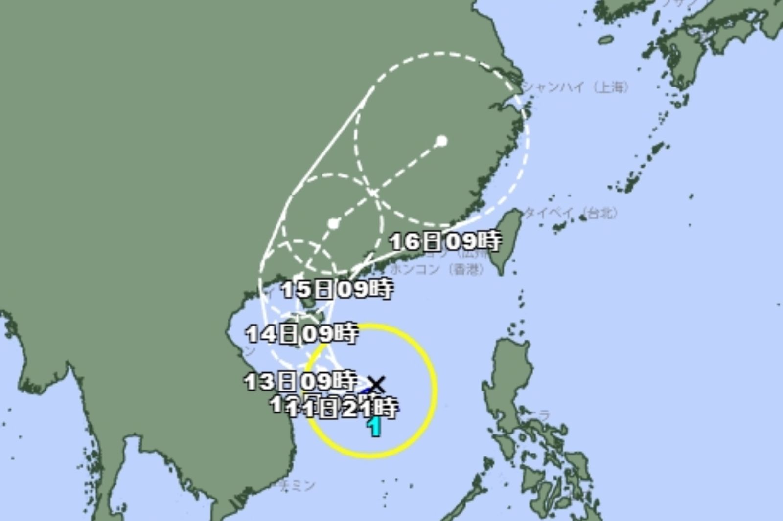 快訊／今年首颱「蝴蝶」生成　最新路徑曝光