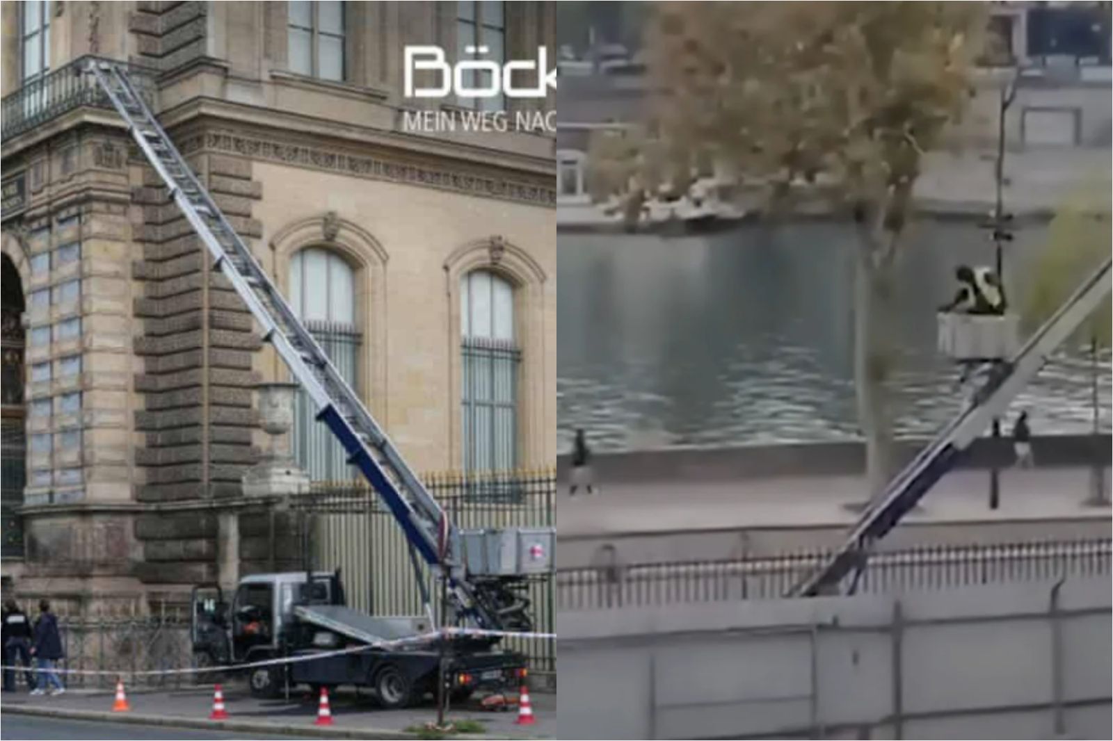 好德意?羅浮宮竊賊「慢動作」逃逸爆紅 升降梯廠商大打廣告掀熱議