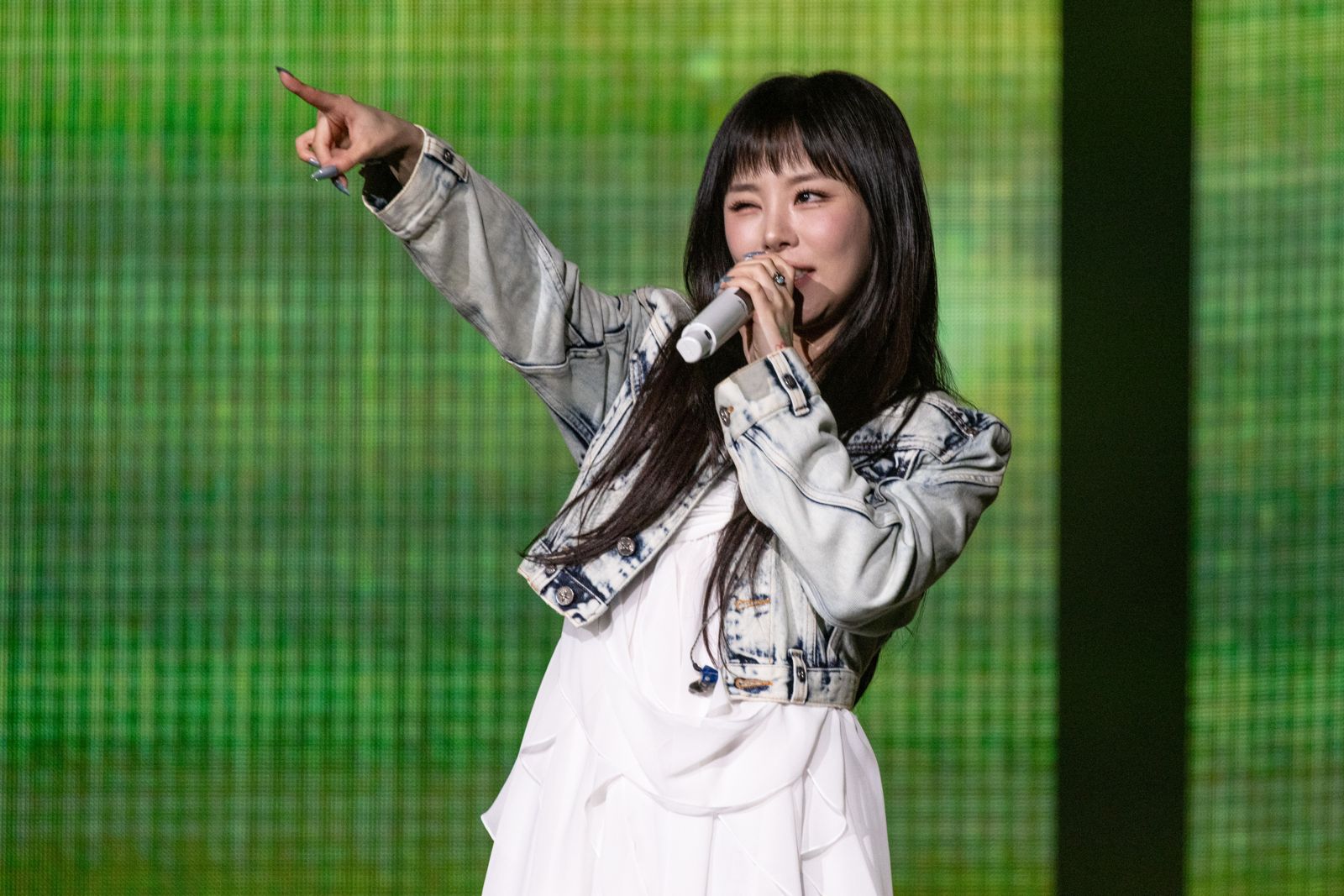 輝人演唱MAMAMOO成員的歌,給足粉絲驚喜。讀者提供