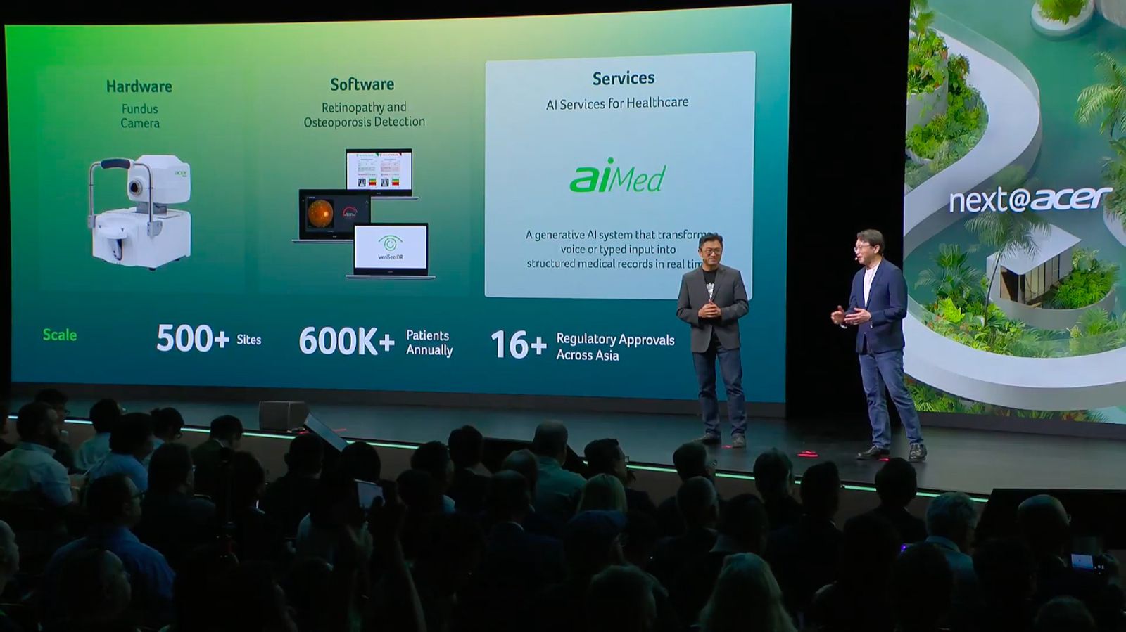 歐洲醫護未來不用再因為病歷而加班了!宏碁智醫AI醫療軟體aiMED德國露臉 展現擴展全球市場的決心