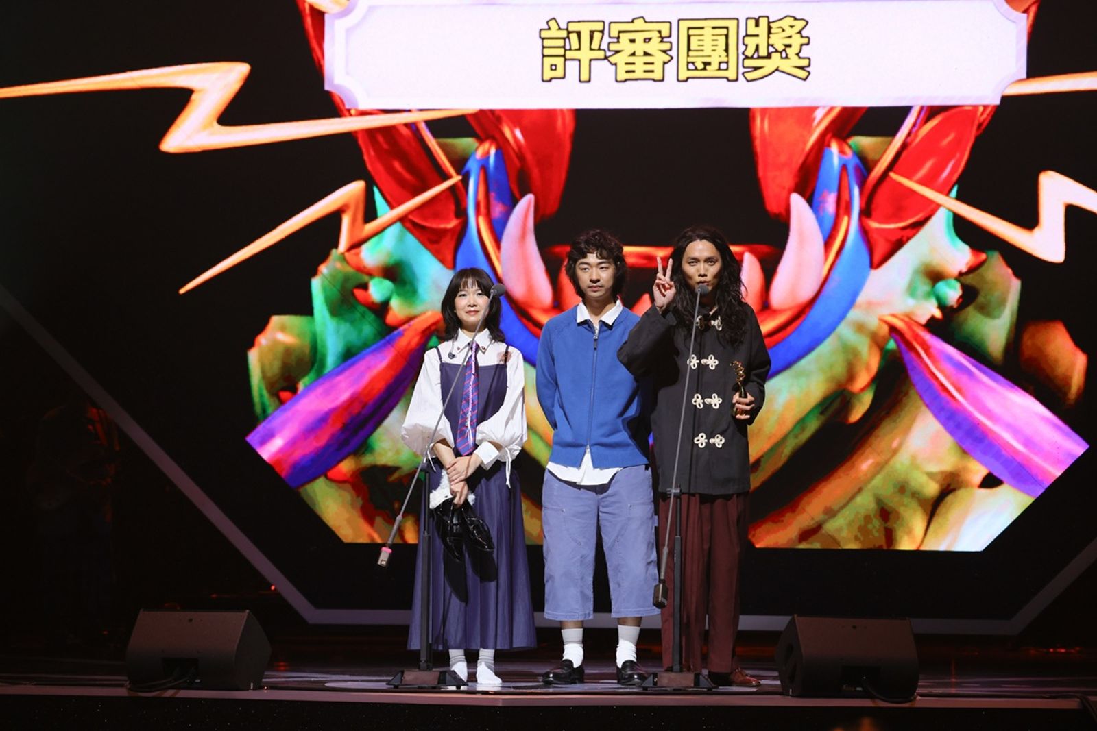 百合花樂團獲評審團獎。讀者提供