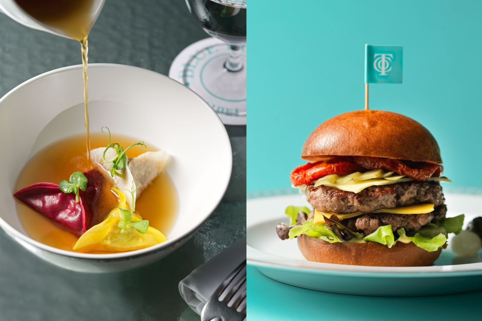 三色剝皮辣椒餃、雙層和牛漢堡好拍又好吃！Blue Box Café夏季新菜繽紛上桌