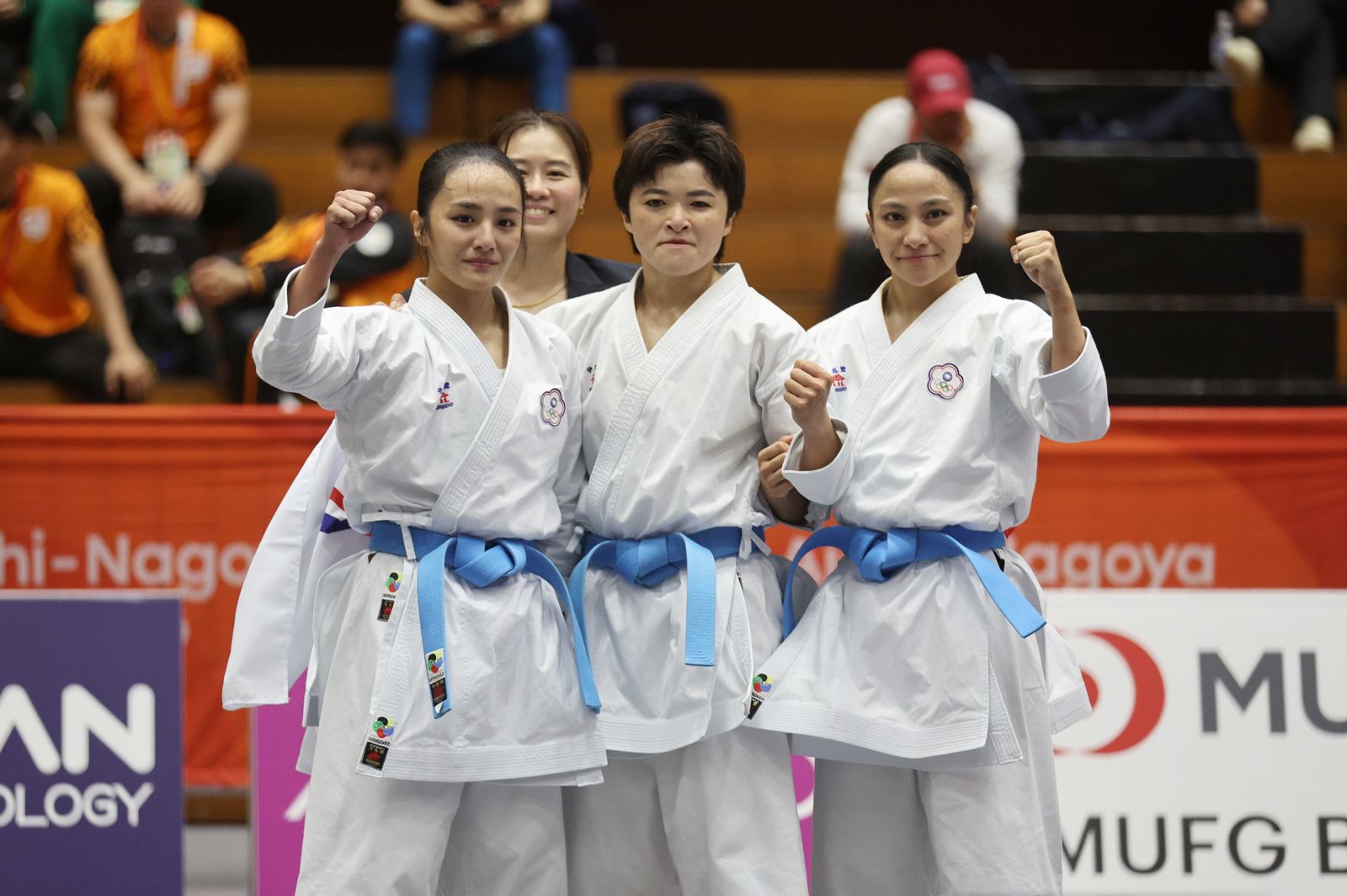 好棒!台灣空手道女團亞運鍍銅 連3天都有獎牌進帳