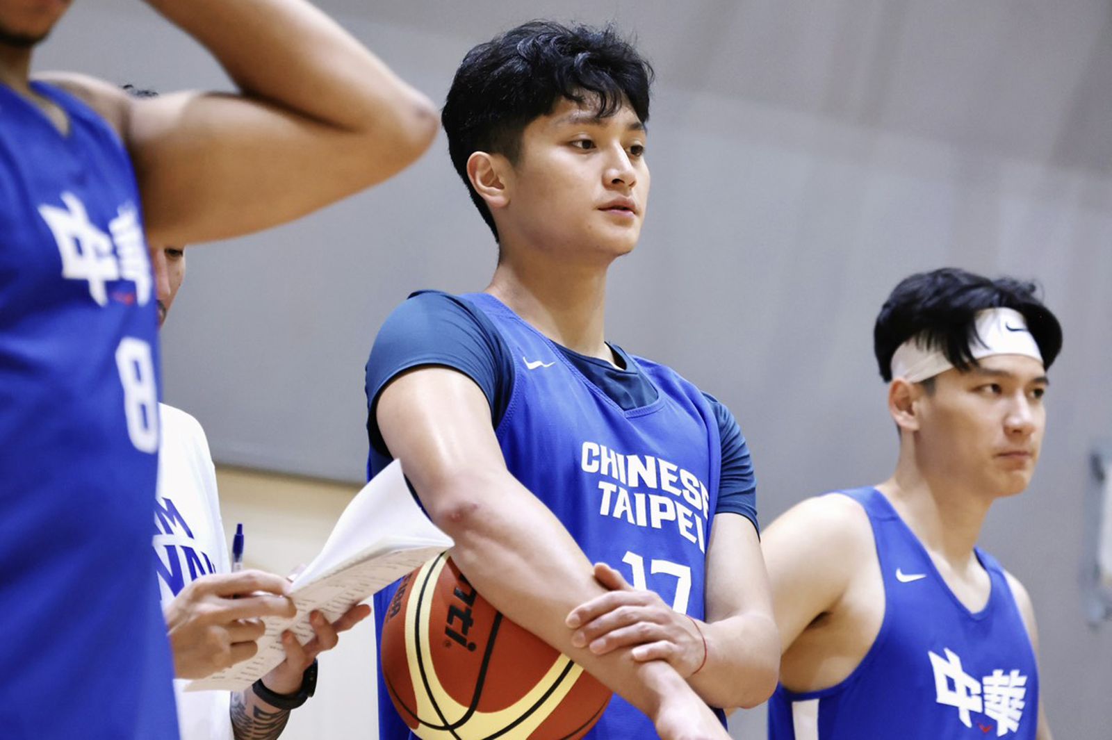 籃球／蔡宸綱初入藍隊坦言緊張：但來了就是挑戰、學習