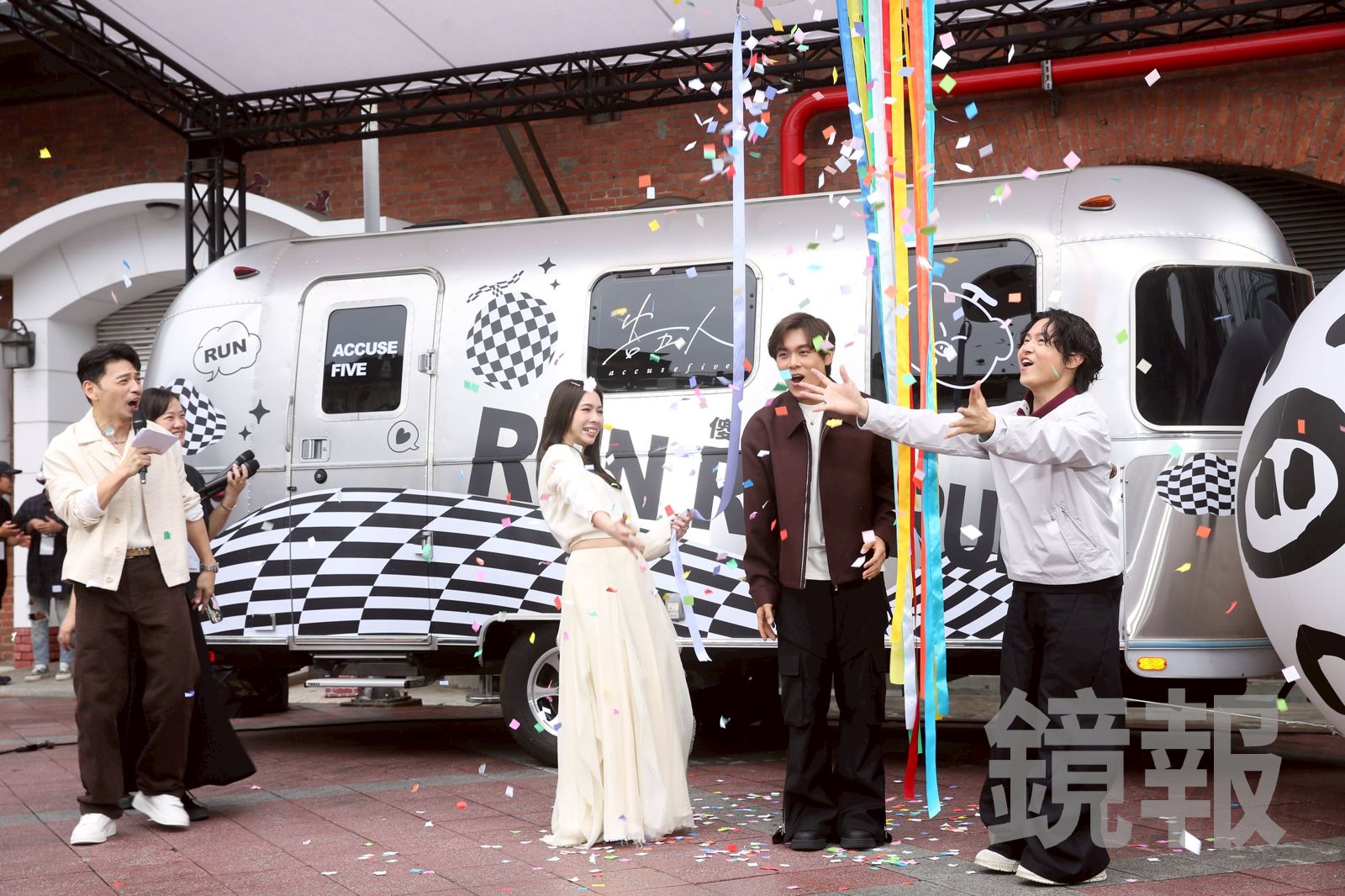 告五人 [Run, Run, Run! 黑夜狂奔] 2025 Live Tour the World將從8月起跑。李鍾泉攝