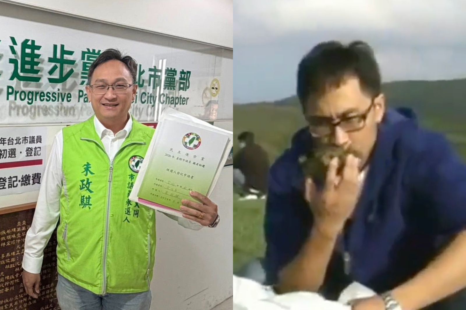 起底朱政騏！昔吃牛糞爆紅　如今再讓綠營蒙上共諜陰影