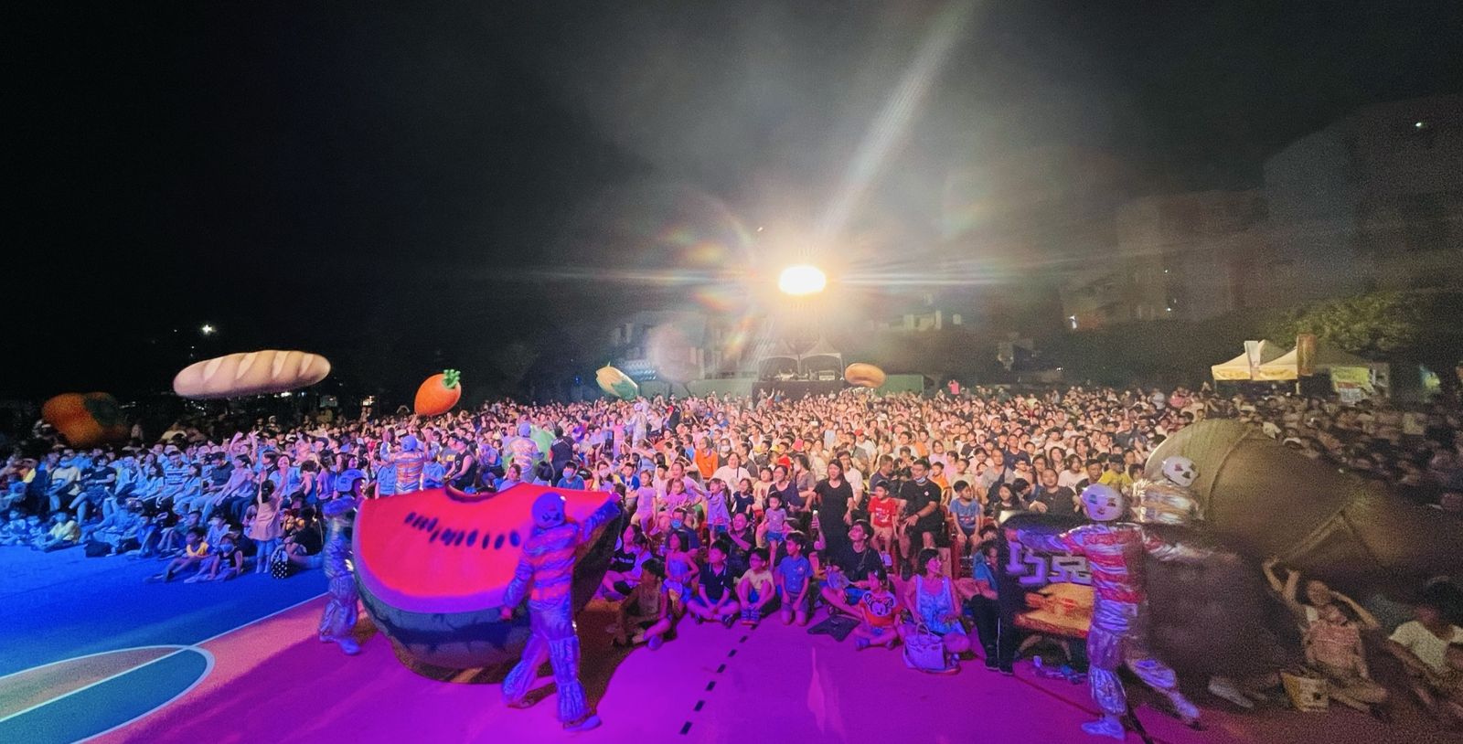 「剩食的逆襲」透過互動傳遞愛惜食物、不浪費的觀念。紙風車提供