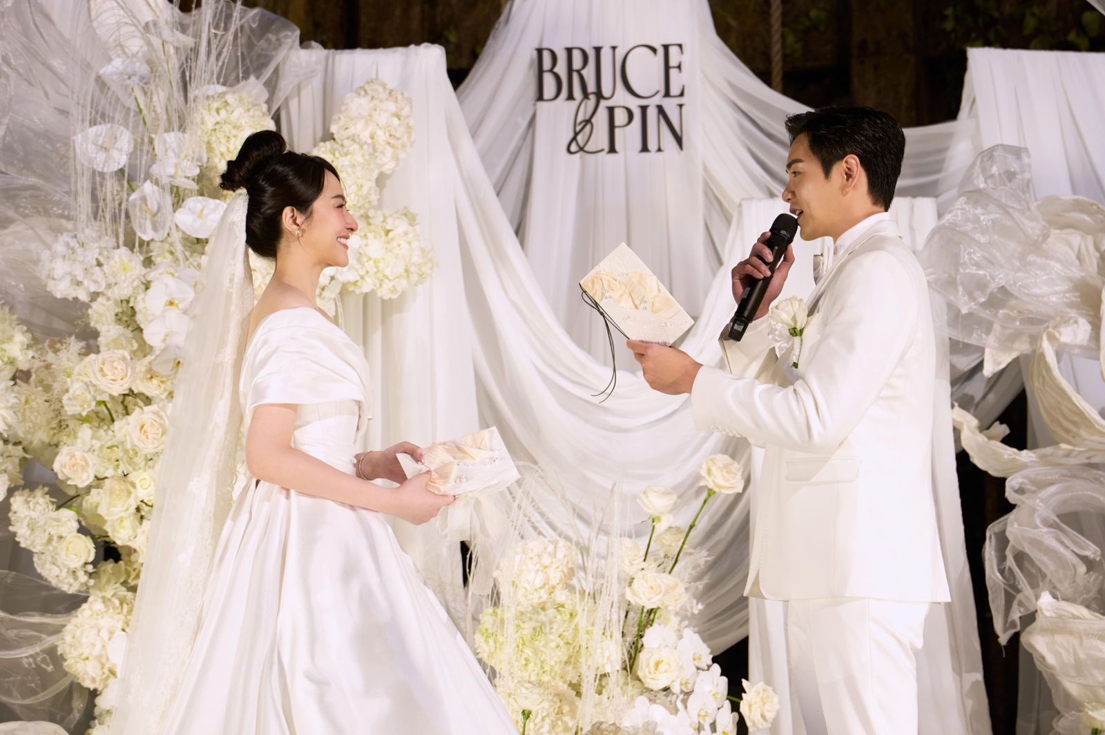 吳品潔爆乳婚紗「嫁給愛情」：拯救過醬板鴨　禾浩辰哭到說不出話！揭最動心時刻