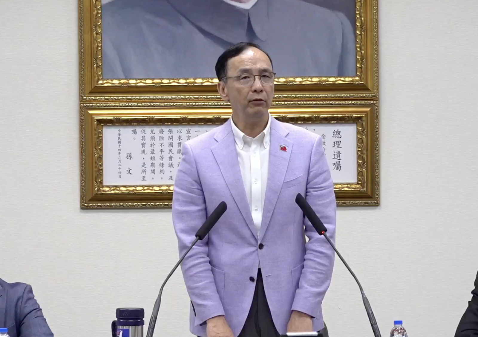 紀念六四事件36週年　朱立倫喊「莫忘歷史」：共同捍衛民主自由