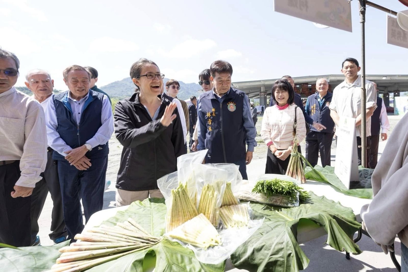 今年3月，蕭美琴回到她曾深耕十年的花蓮。圖片取自蕭美琴臉書