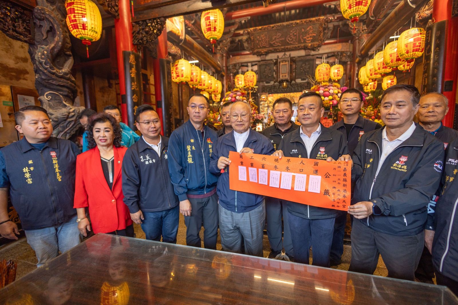 初四抽國運籤！新港奉天宮開臺媽祖籲「把握時機」　旗山天后宮喊話上下齊心