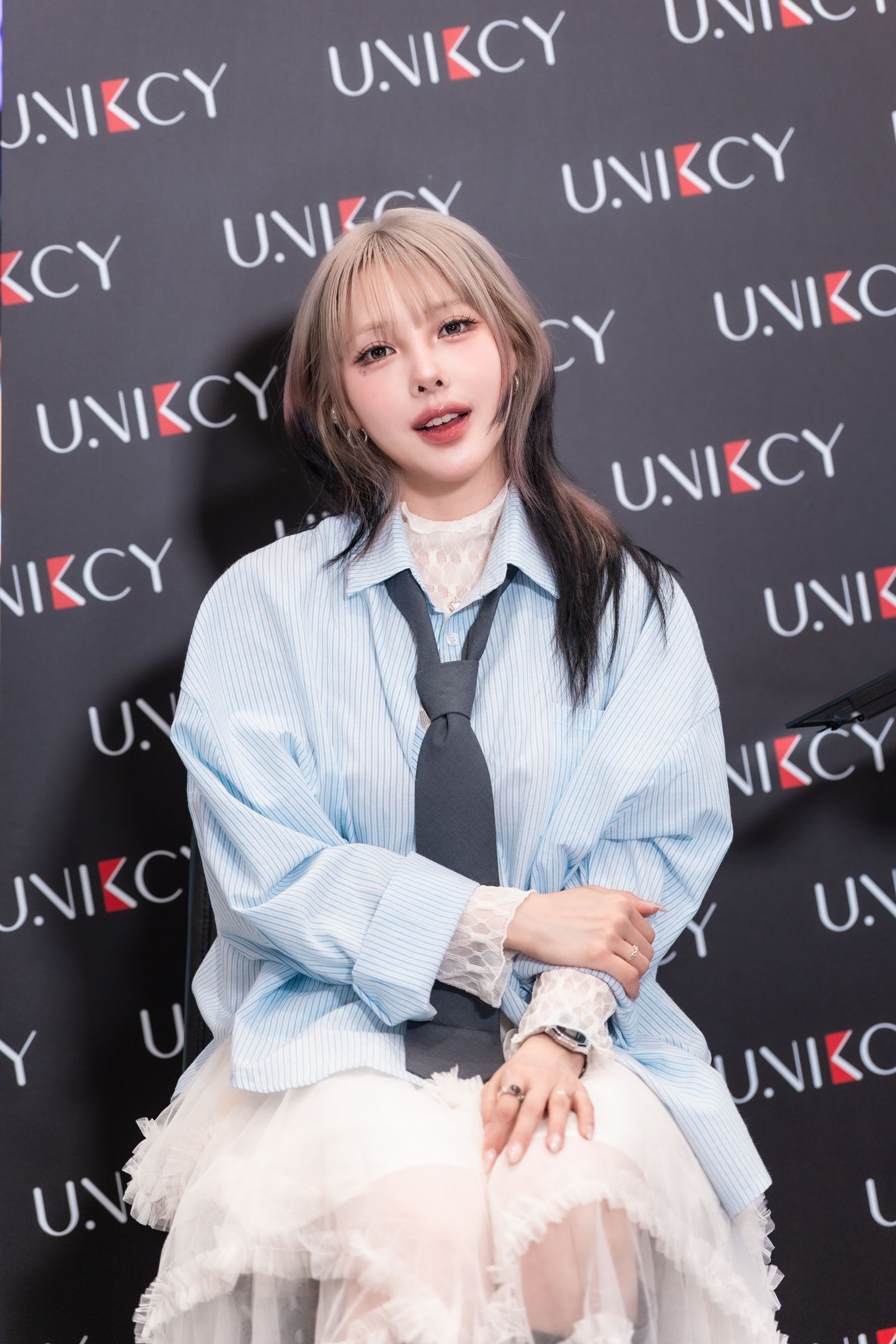 韓國彩妝女神 PONY來台擔任一日店長。寬寬整合提供