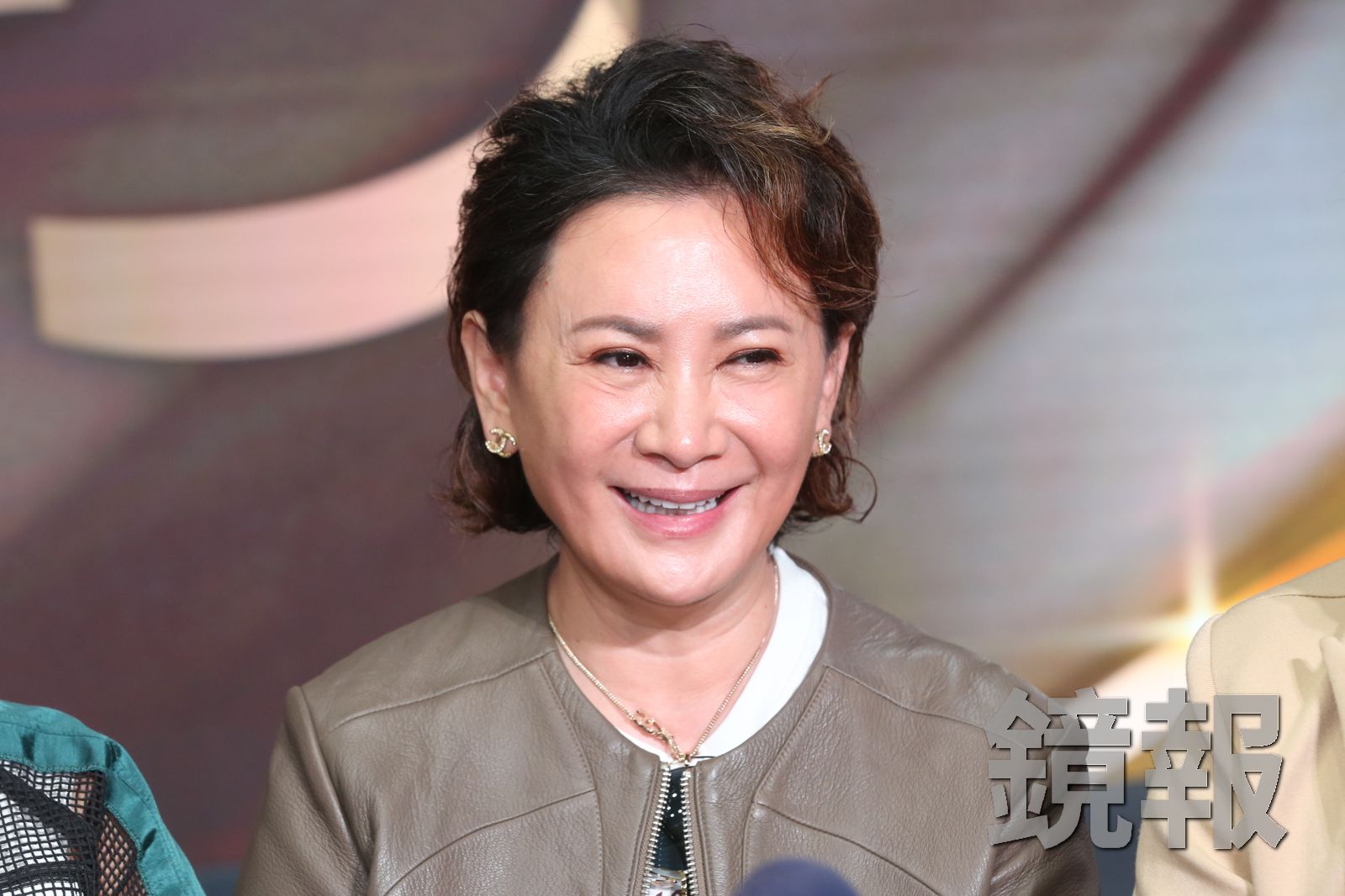 陳亞蘭出席記者會。攝影董孟航