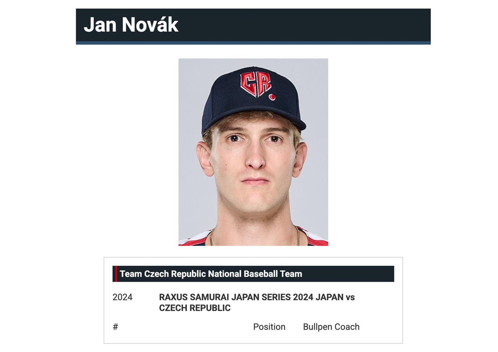 關鍵！WBC台捷戰先發出爐　捷克「帽子商人」左投迎戰台灣隊